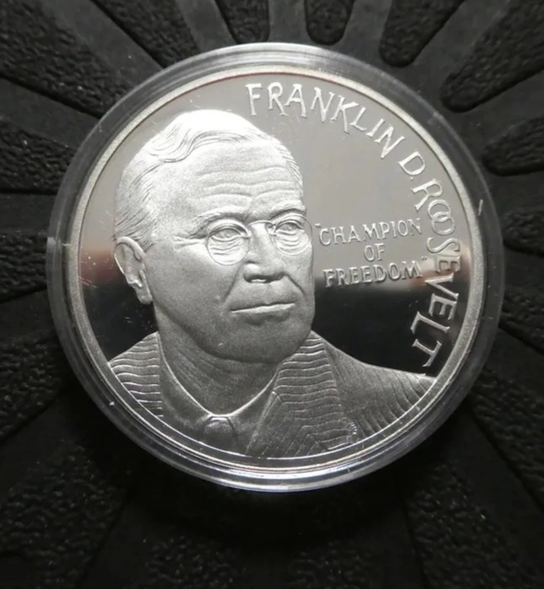 Netherlands Antilles. 1994 Franklin D. Roosevelt, Proof (No reserve price)