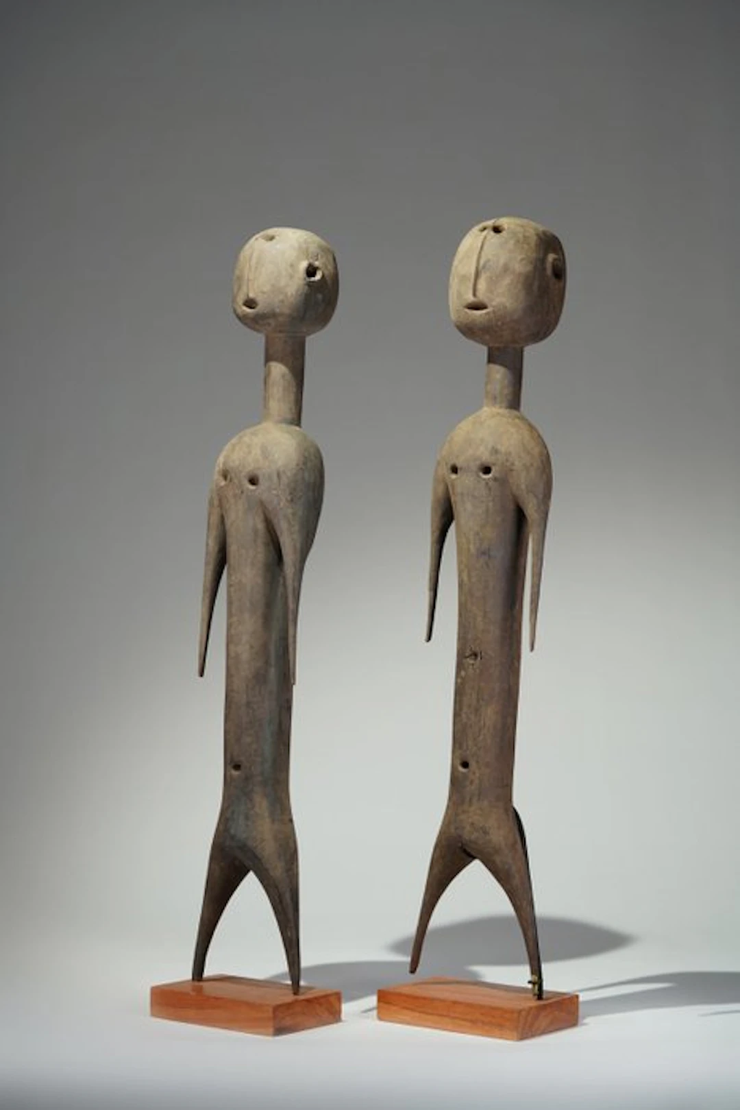 A wooden sculpture - Prampram - Ghana (No reserve price)