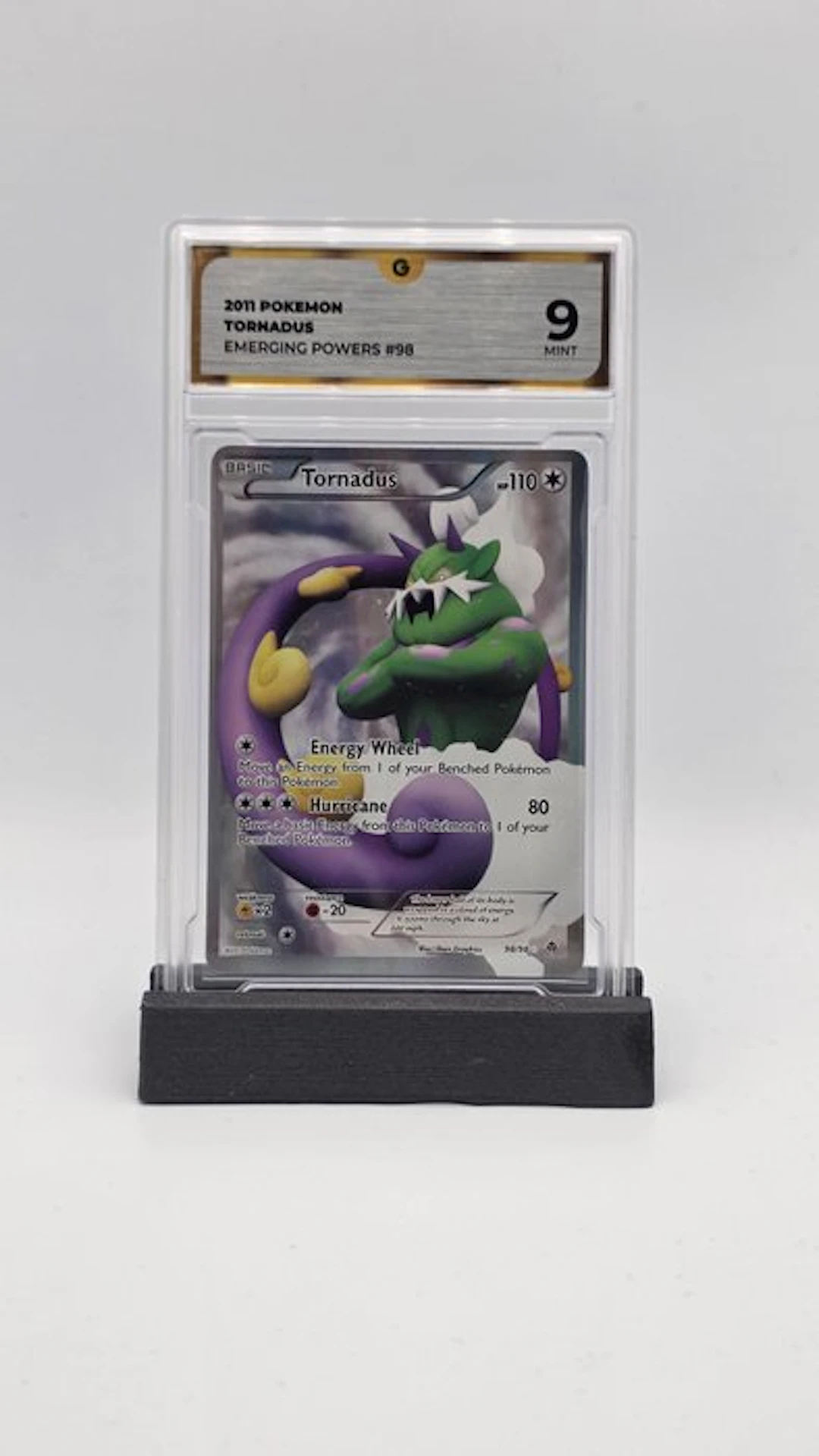 Pokémon - 1 Graded card - Tornadus 98/98 Foil - GG 9...