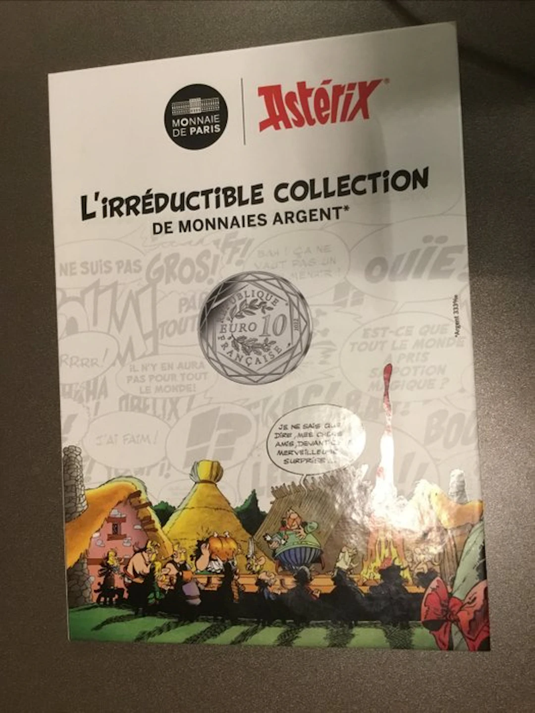 France. 10 Euro 2022 "Astérix" (18 monnaies)