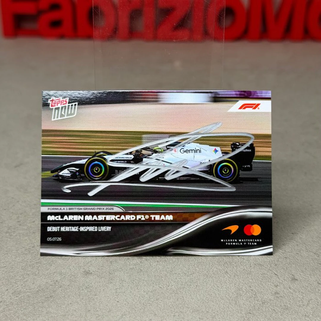 Mclaren - Topps Now - Debut Heritage - Inspired Livery...