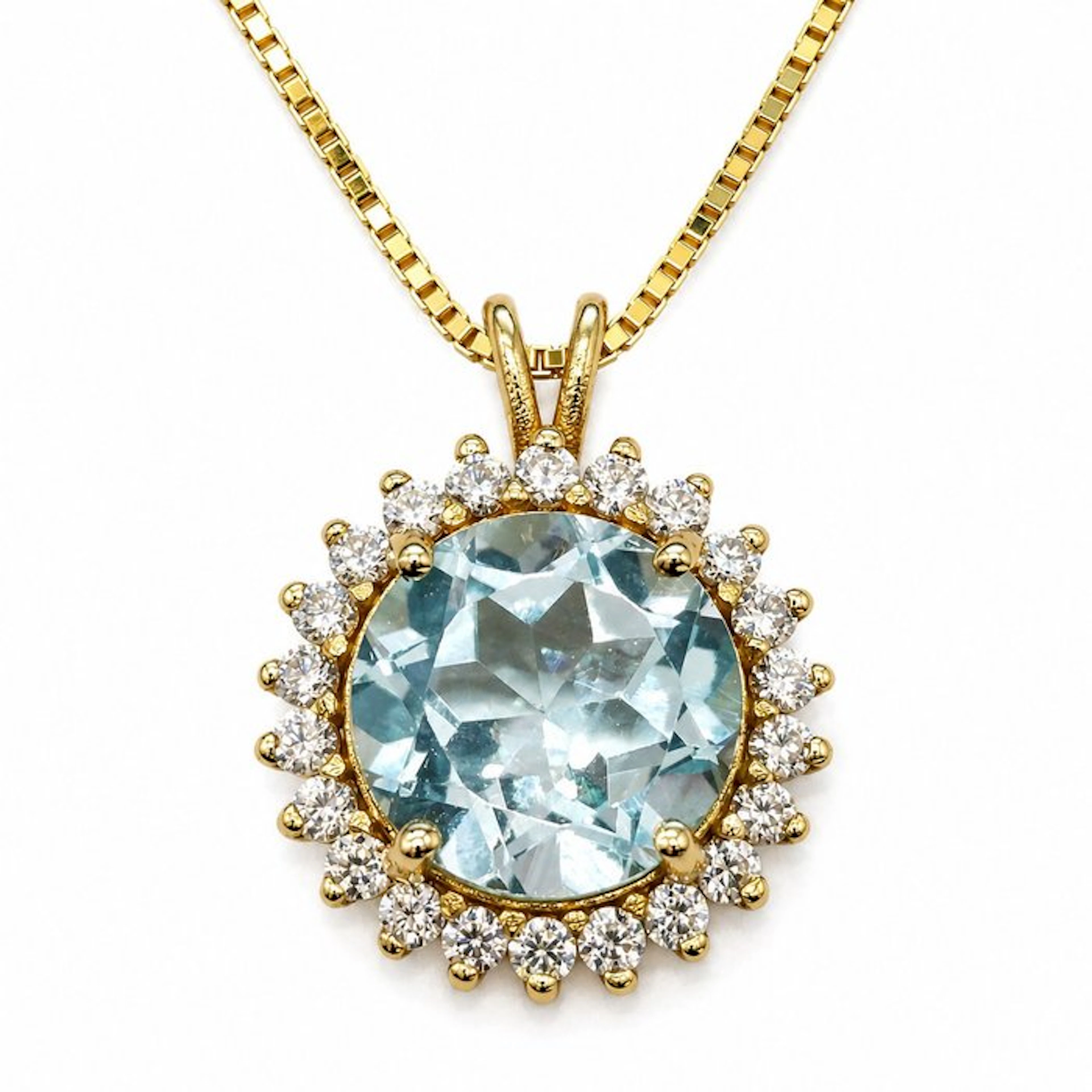 No reserve price - Necklace with pendant - 18 kt