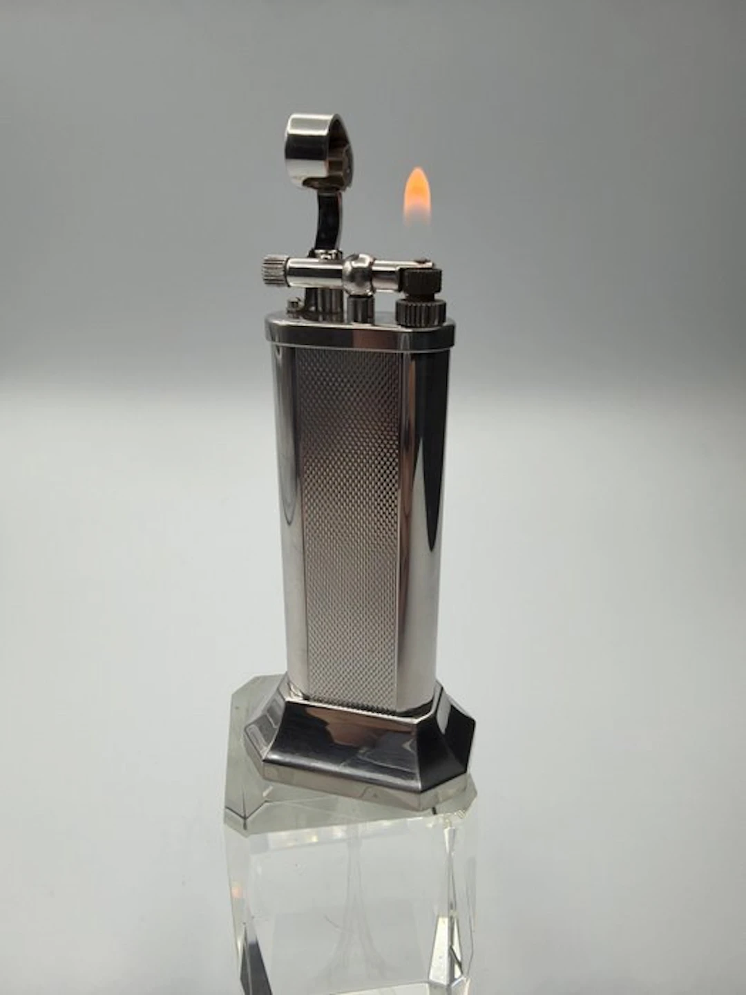 Dunhill - Tabletop - Table lighter - Silver plated