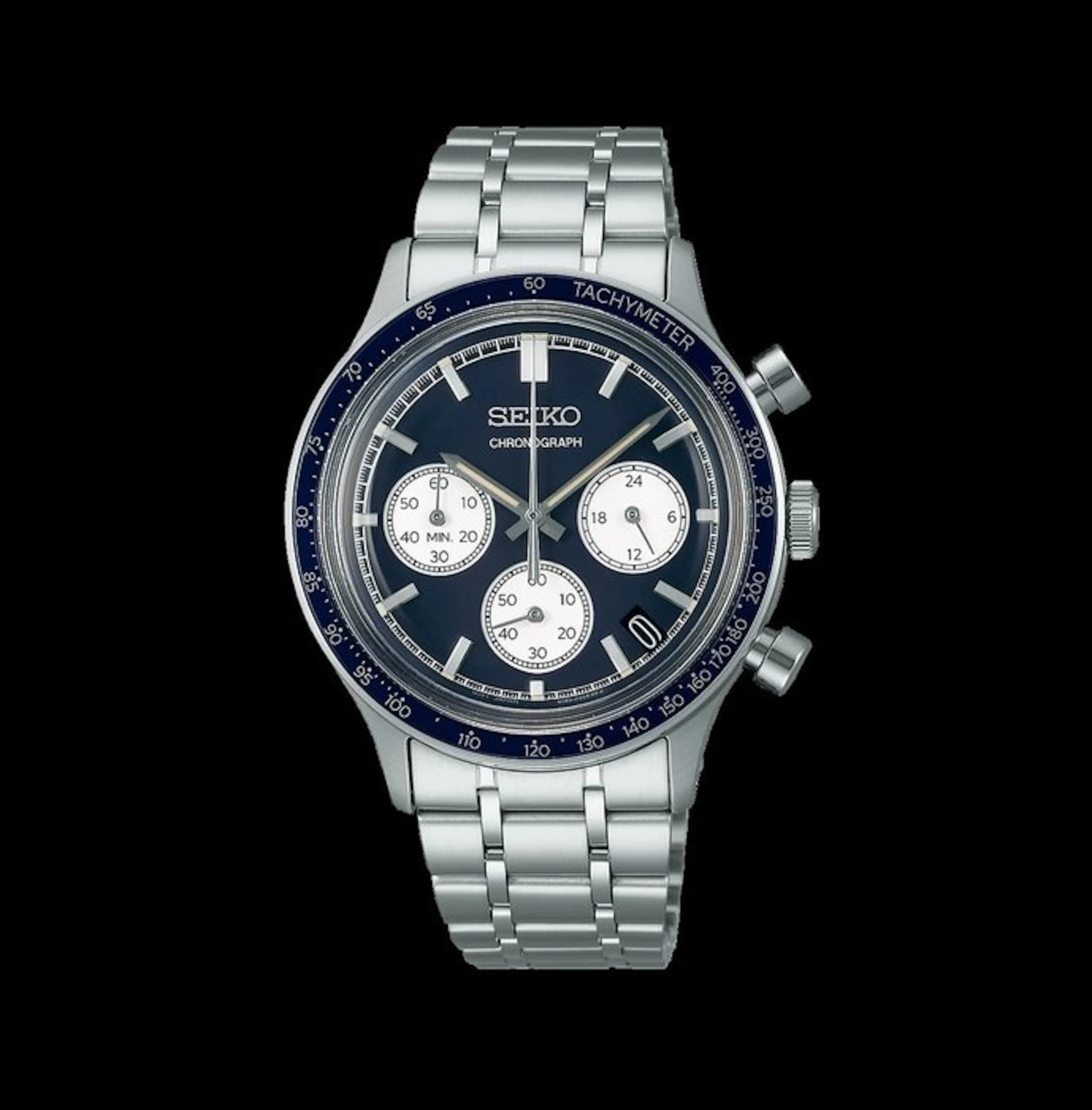 Seiko - Elegant Chronograph Blu Dial - SSB477P11 - Men - 2026