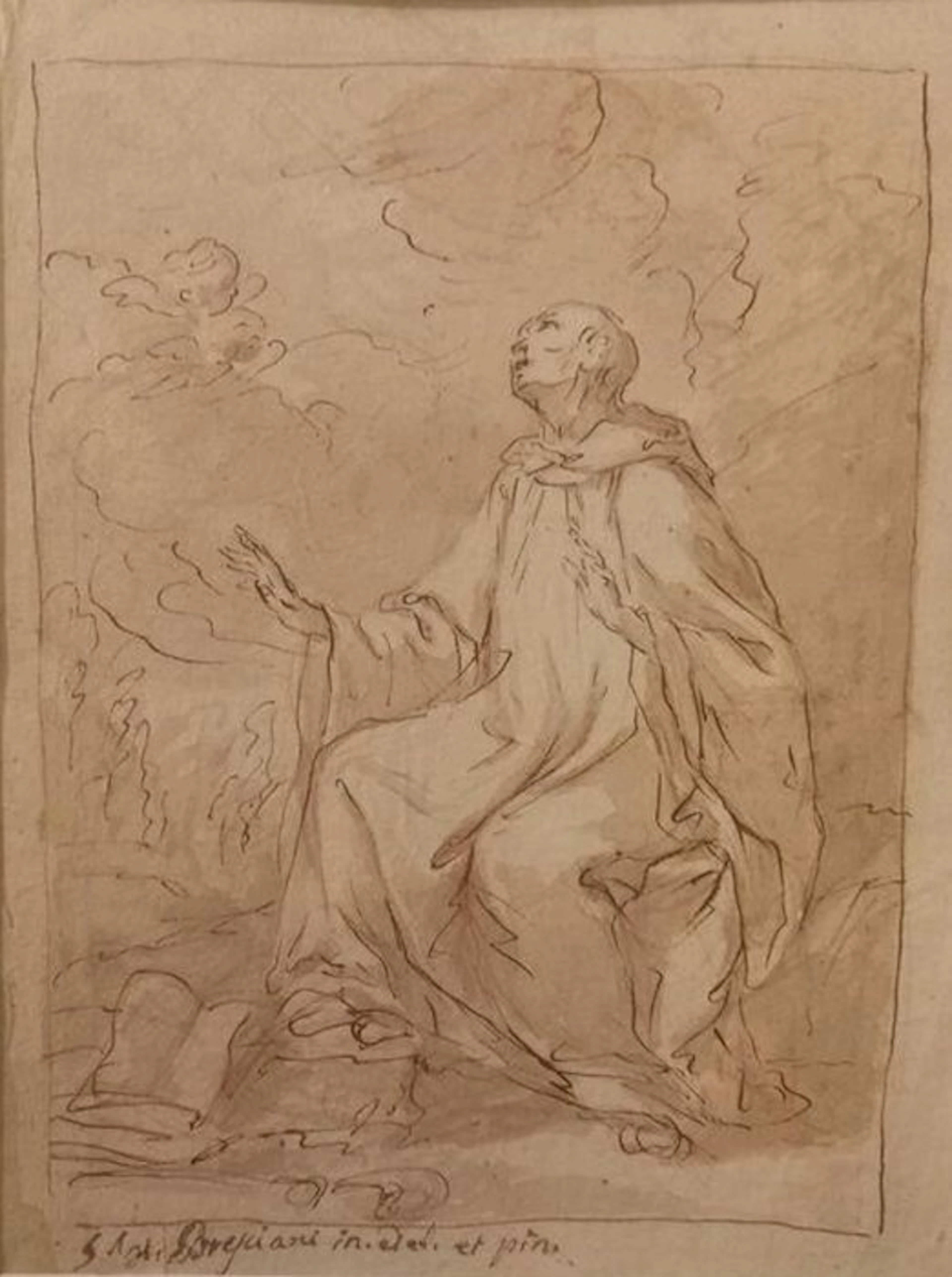 Antonio Bresciani (1720-1817) - Santo in preghiera