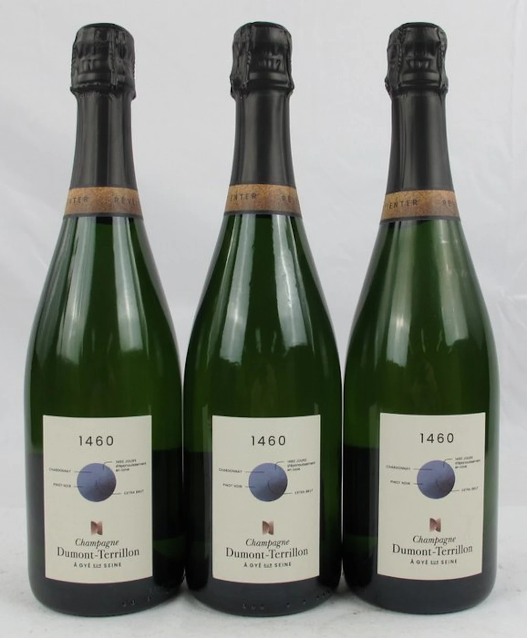 Champagne Dumont-Terrillon Extra-Brut '1460' - Champagne - 3 Bottles (0.75L)