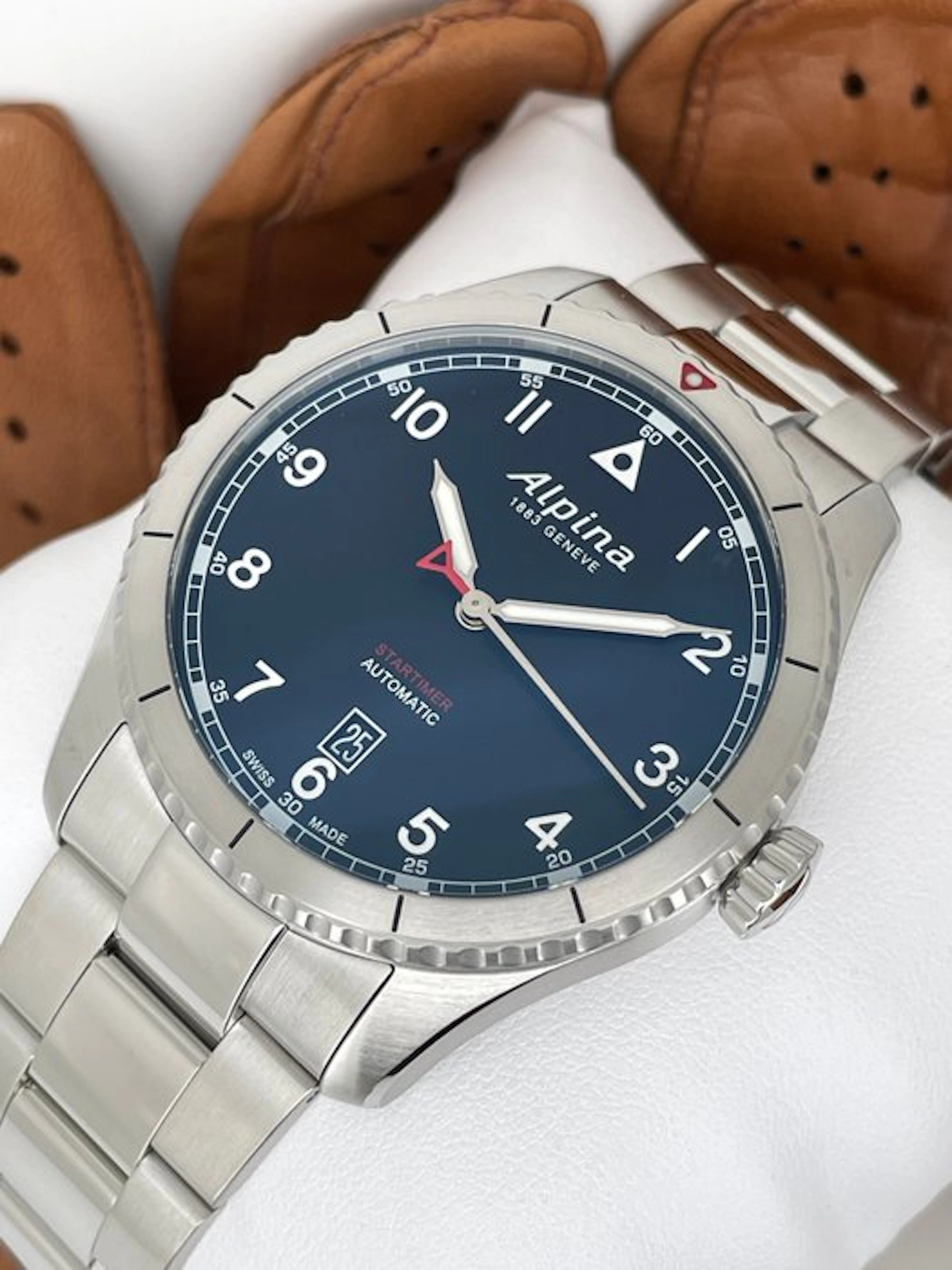 Alpina - Startimer Pilot Automatic - AL-525BW4S26B - Men - 2020-2025