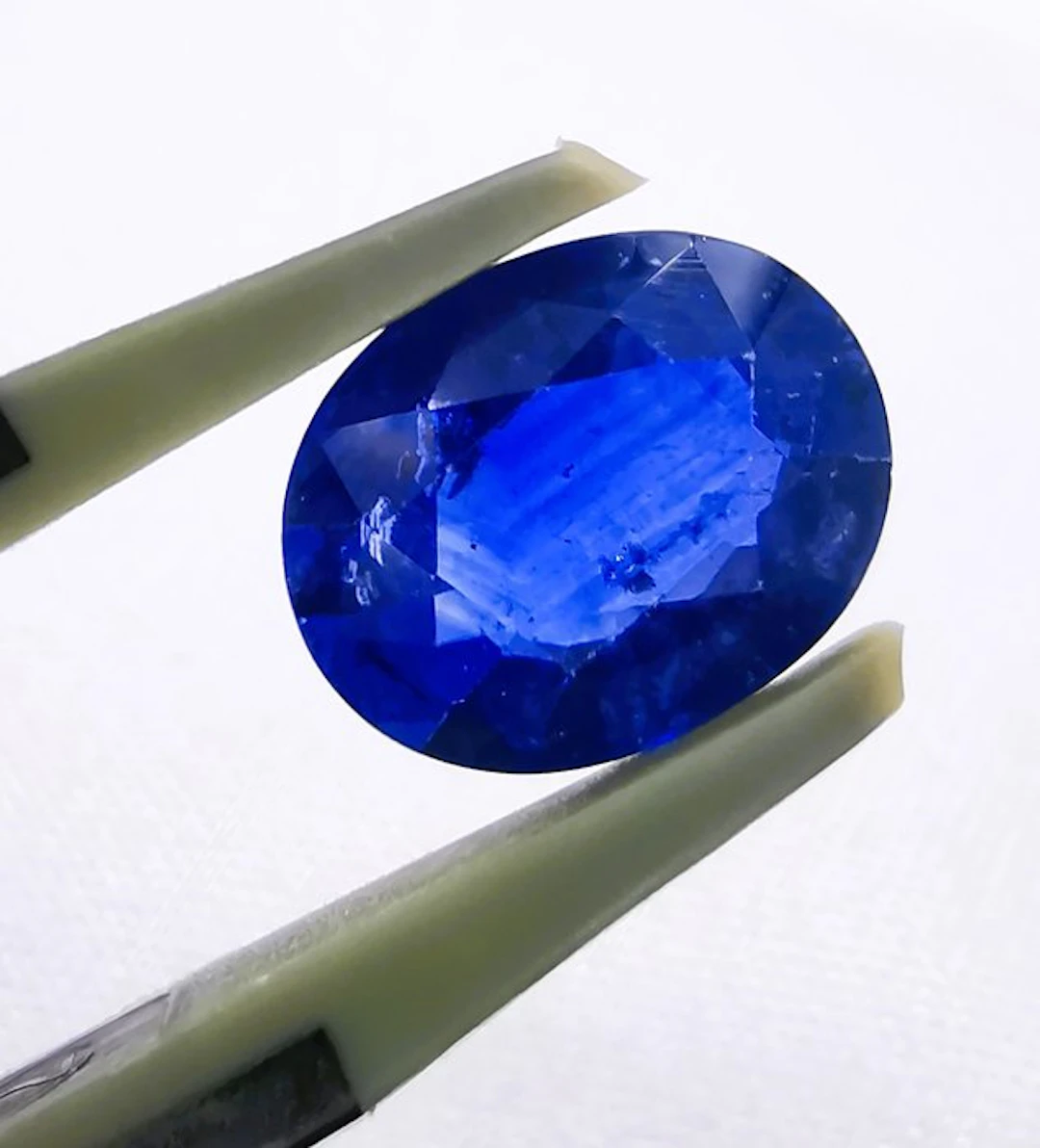 No reserve price - 1 pcs Blue Sapphire - 3.12 ct - Lotus...