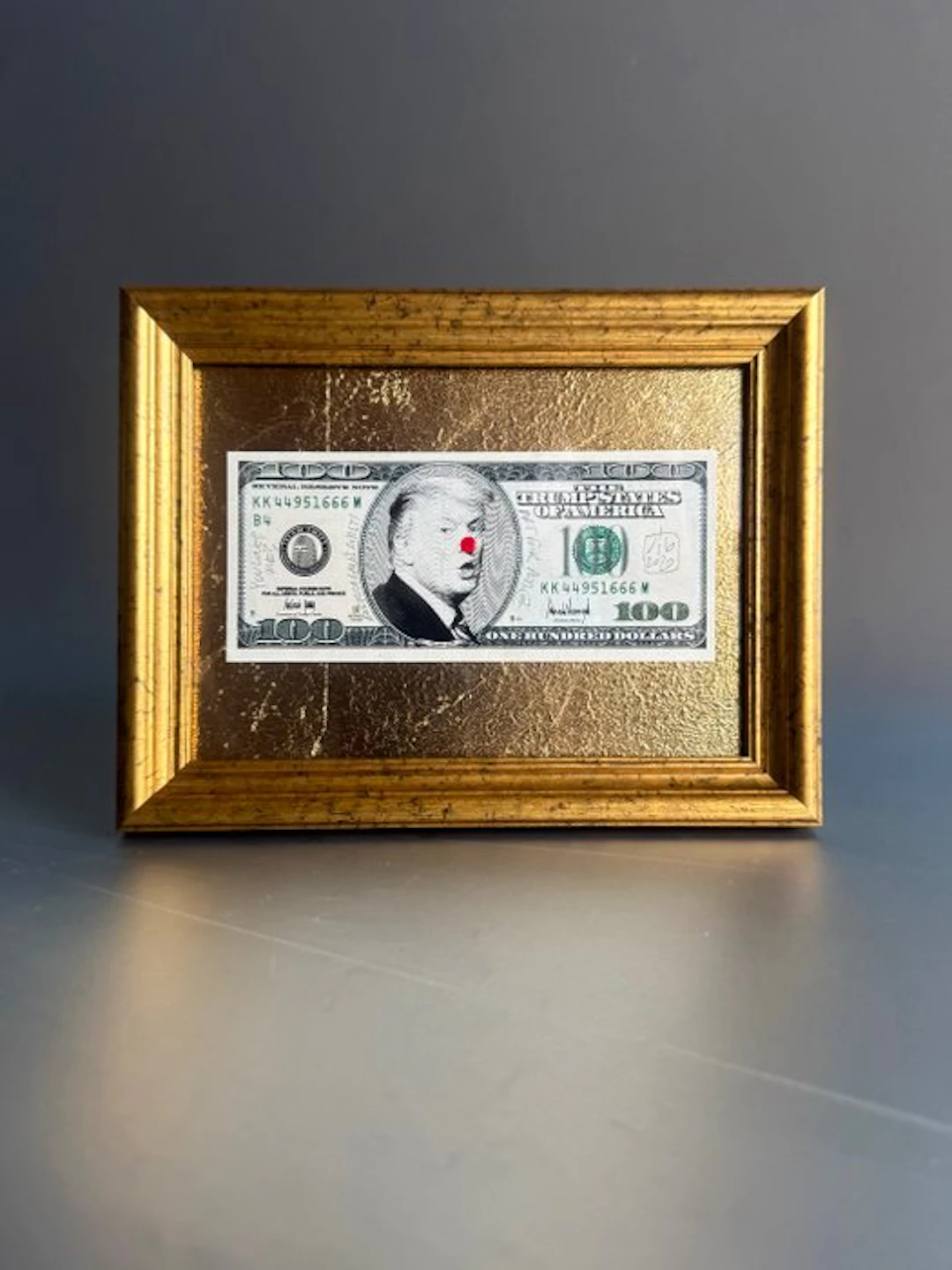 SiG Martín Sigwald The MagicArtist 1967 - YOU LOVES ME? - Trump States Dollar