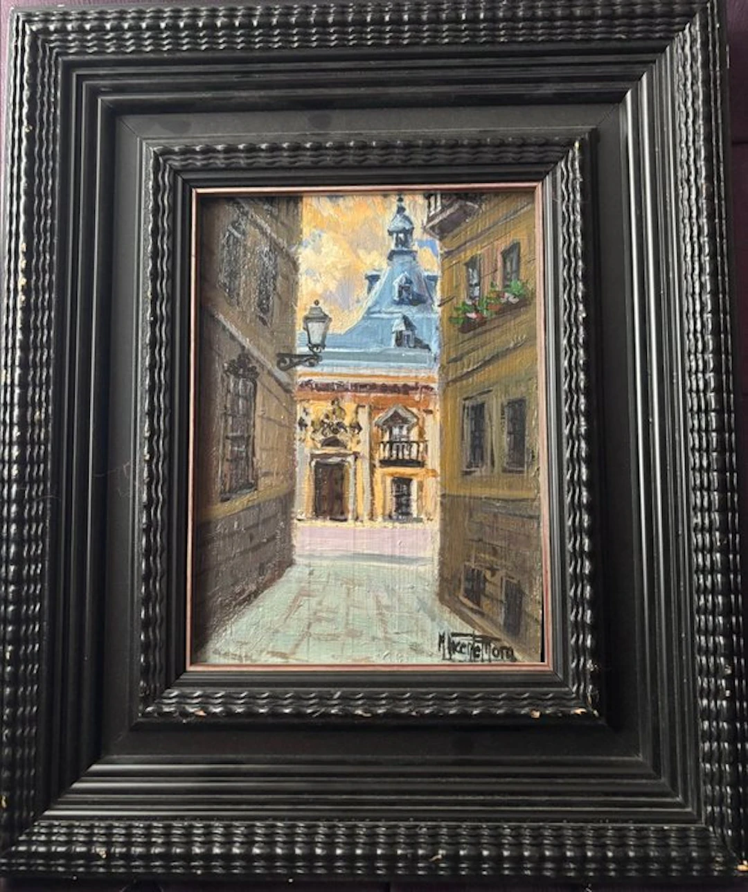Manuel Vicente Mora (1924) - La calle del codo, Madrid