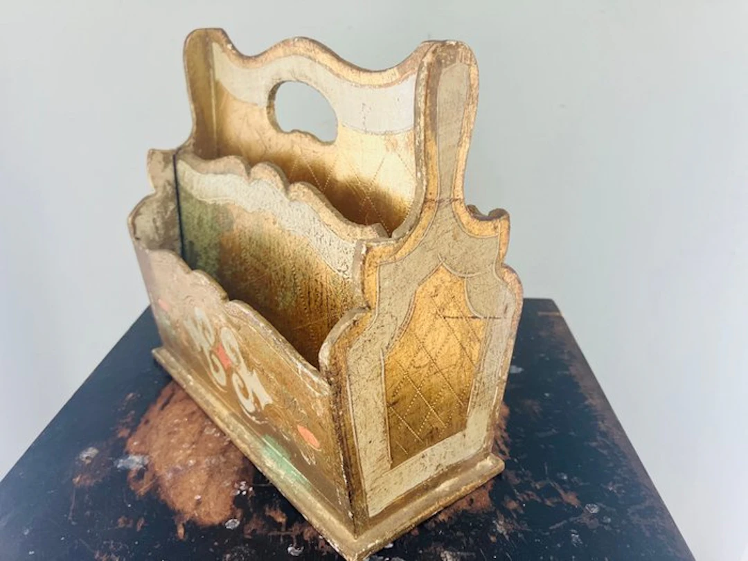 Magazine rack - Wood - Florentine reading holder