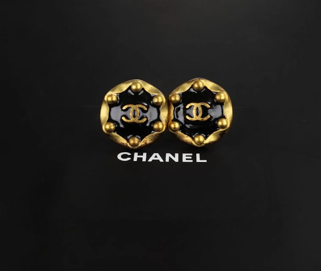 Chanel - Steel - Earrings
