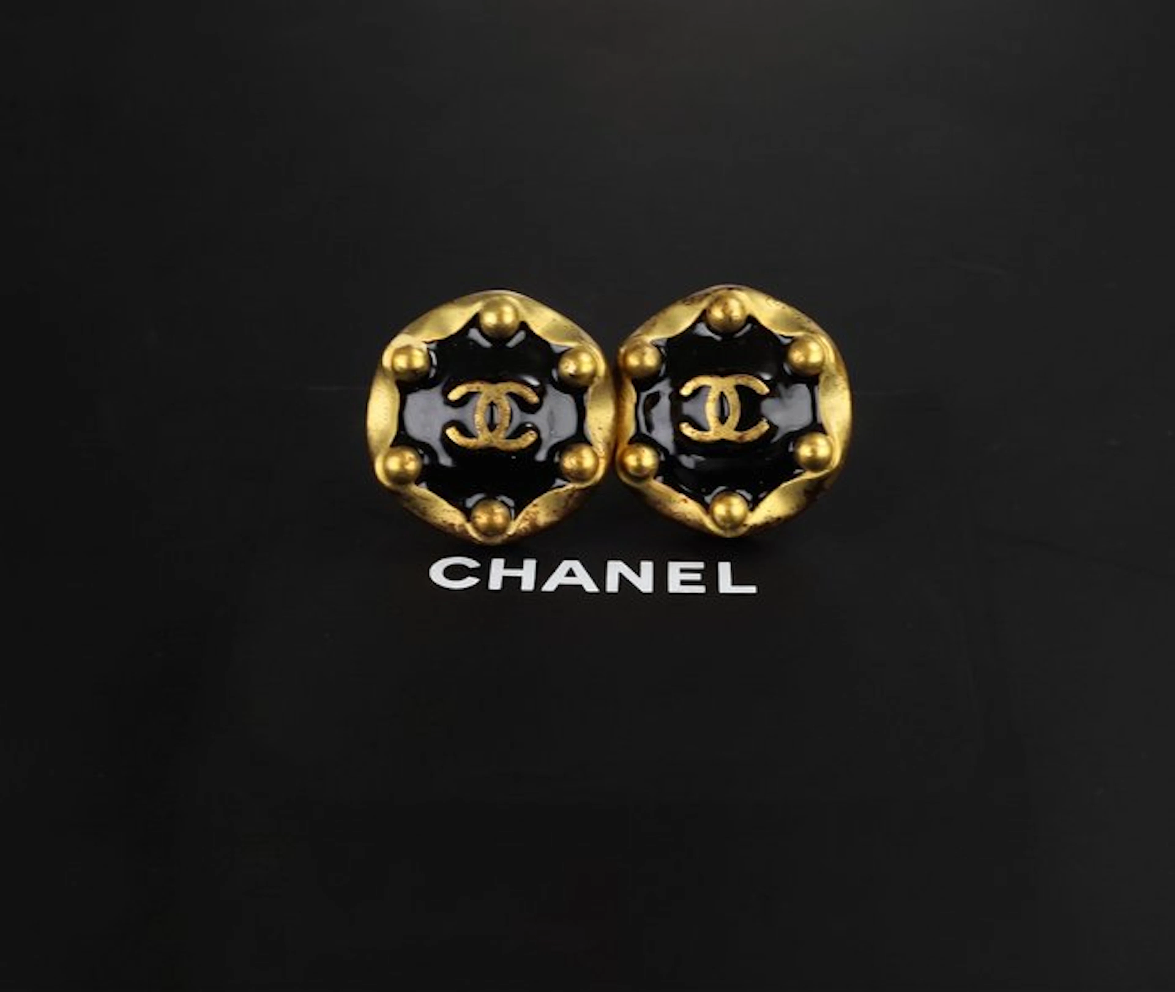 Chanel - Steel - Earrings