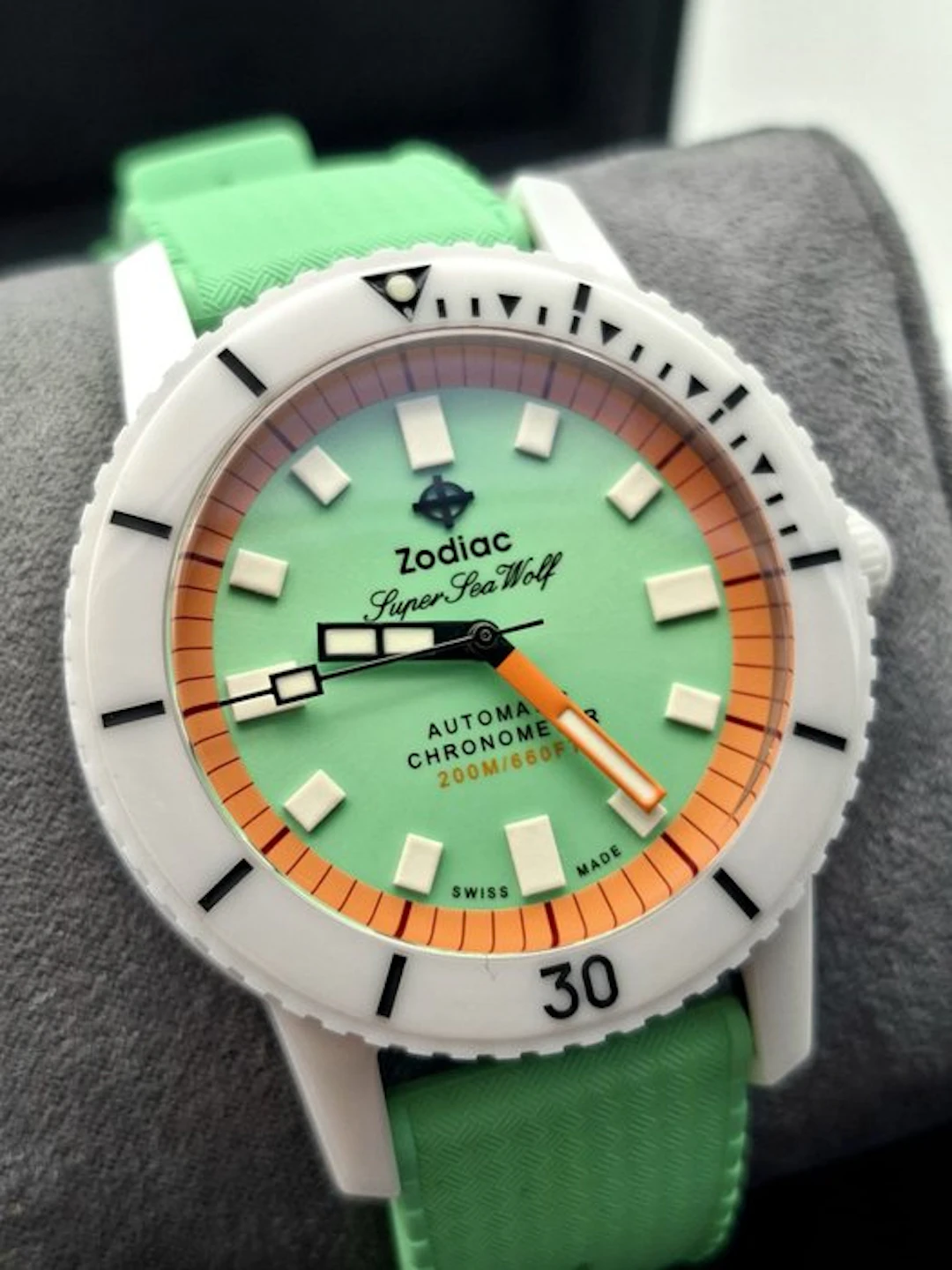 Zodiac - Super Sea Wolf Ceramic Chronometer - No reserve...
