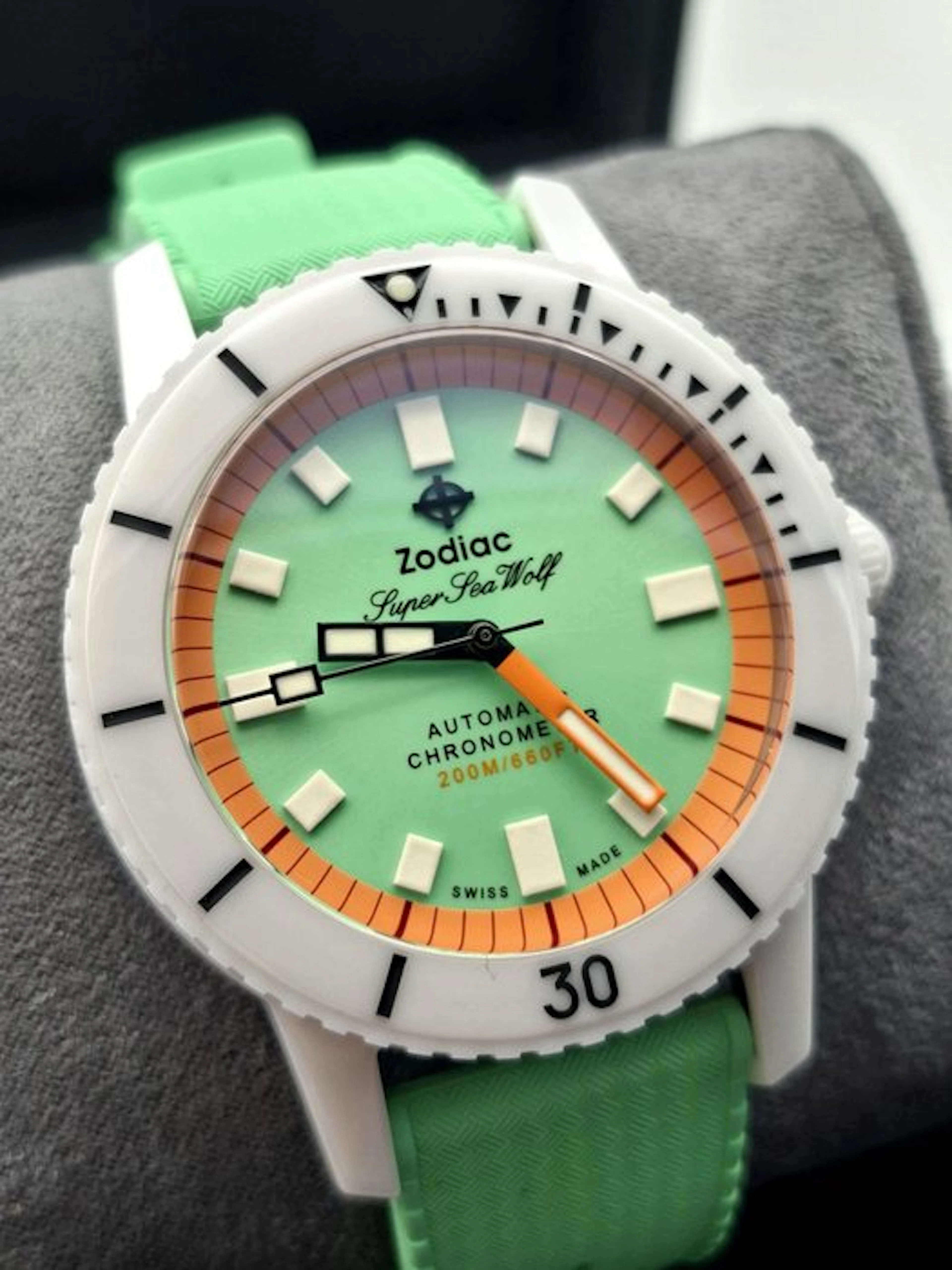 Zodiac - Super Sea Wolf Ceramic Chronometer - No reserve...