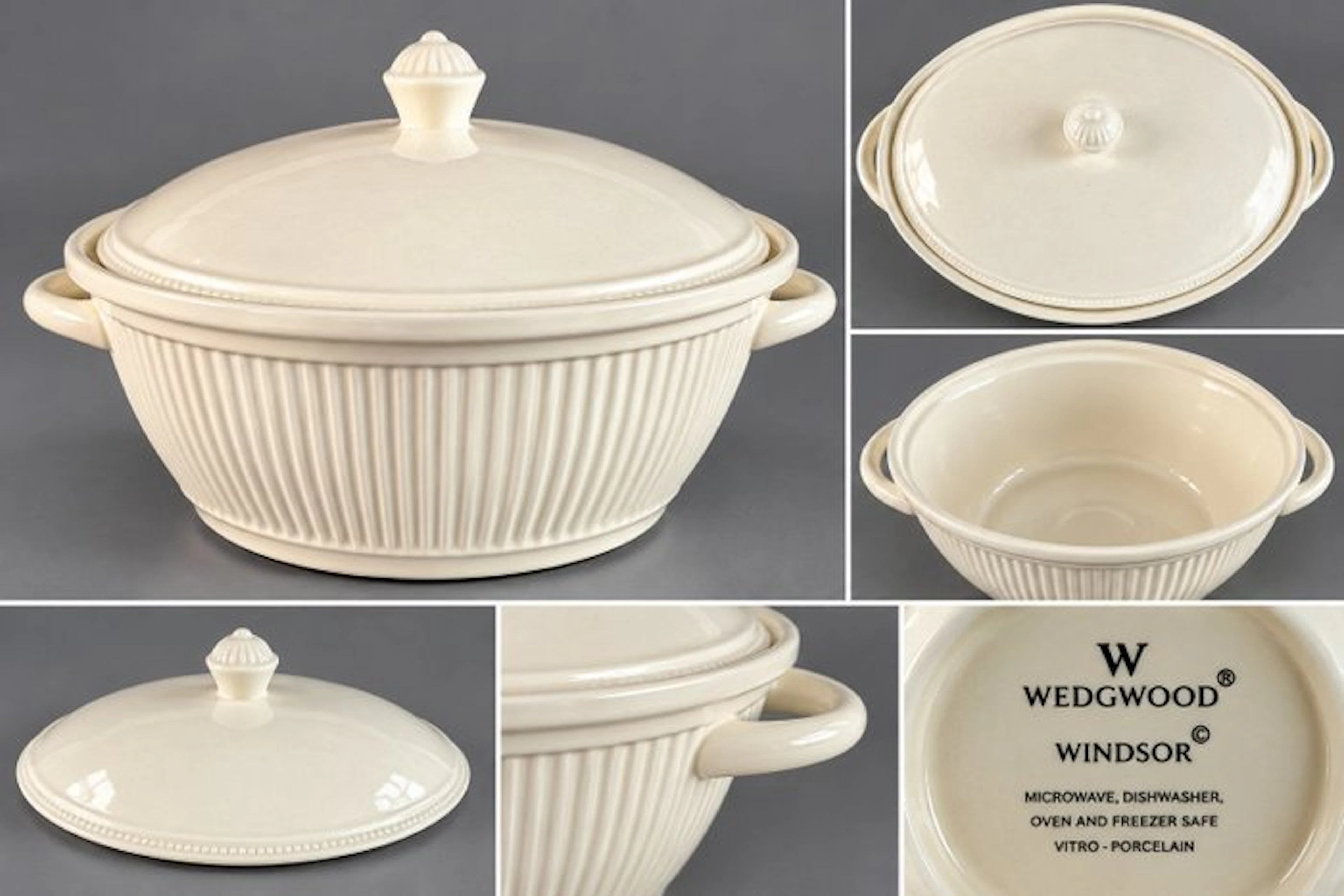 Wedgwood - Dinner set - Windsor - Porcelain - Lidded dish / Terrine