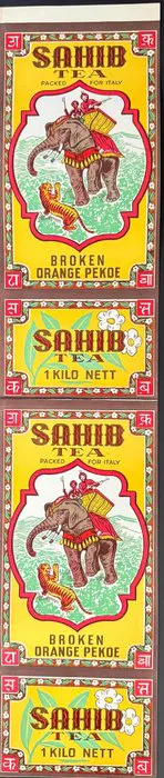 anonimo - etichetta sahib tea