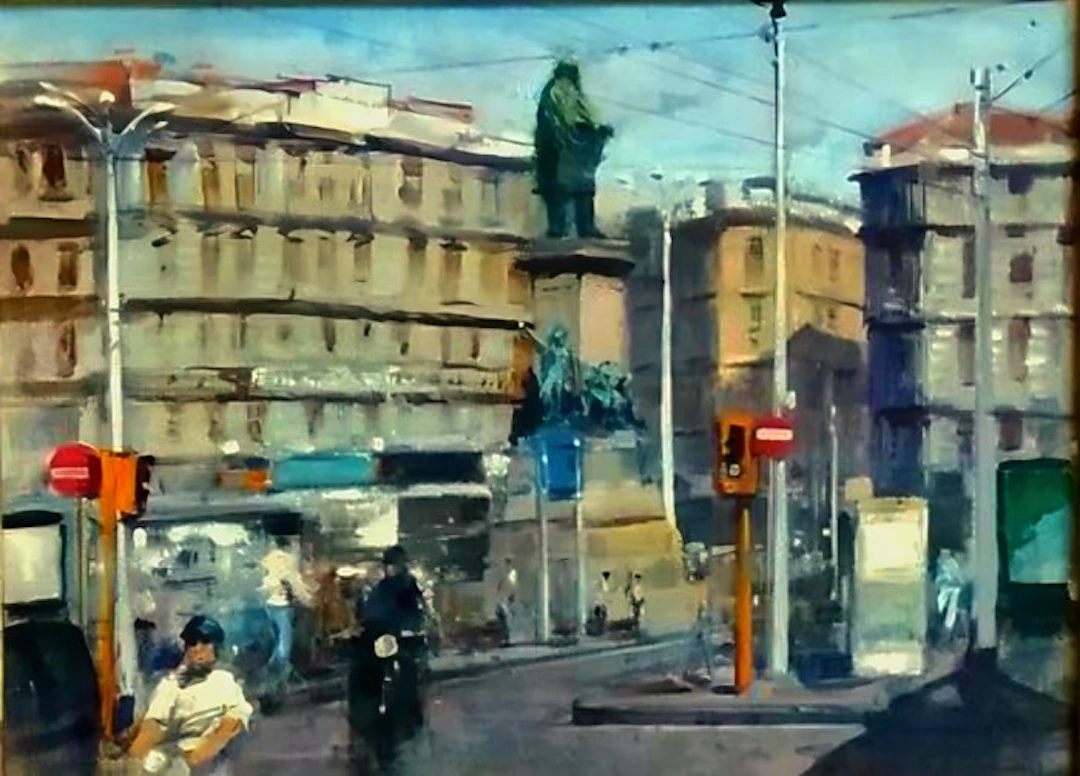 Giovanni Faliero (1960) - Napoli "Piazza Garibaldi "