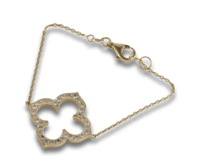 Bracelet - 18 kt. Yellow gold - 0.64ct. tw. Diamond (Natural) - Diamond