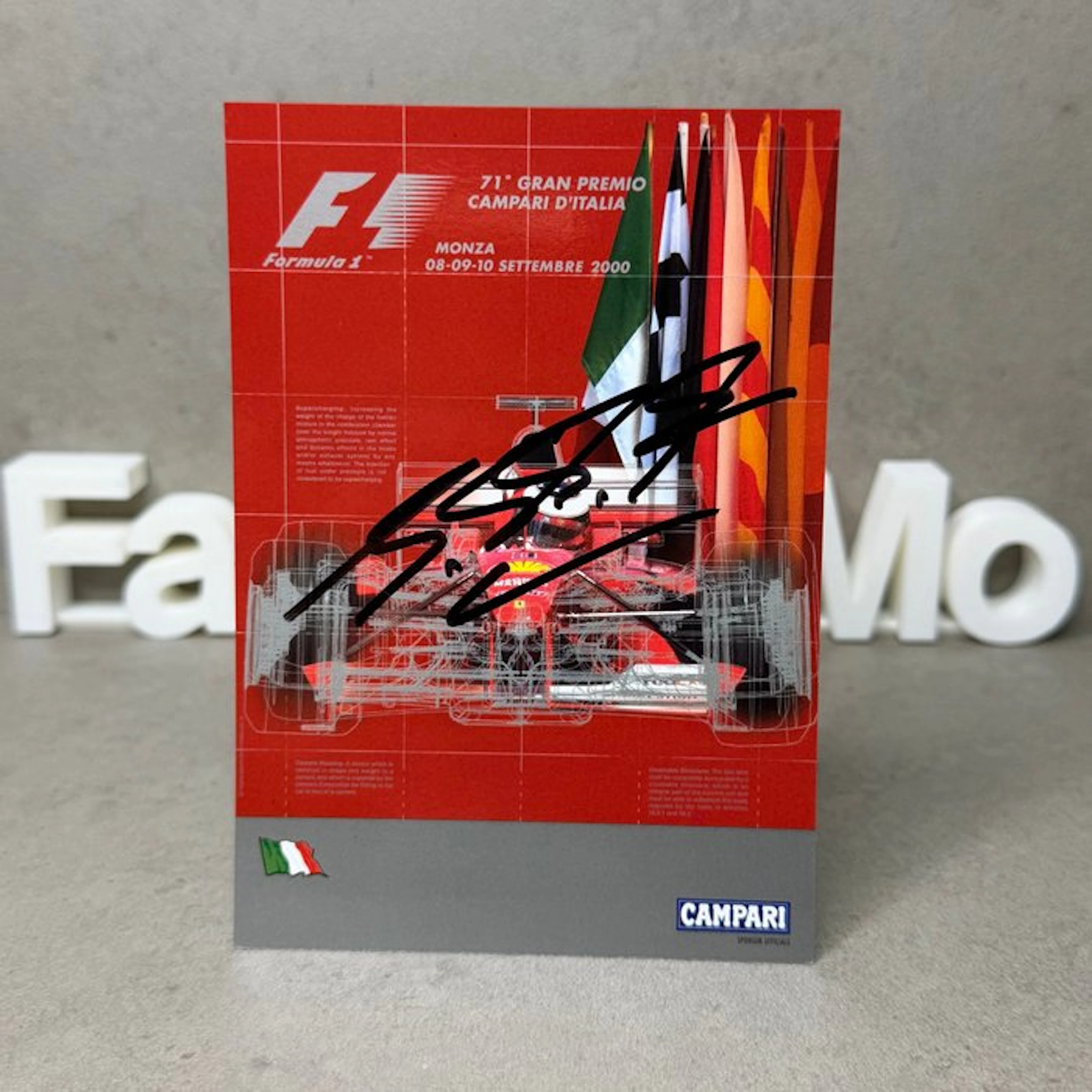 Ferrari - GP Monza 2000 - Michael Schumacher - 2000 - Fancard