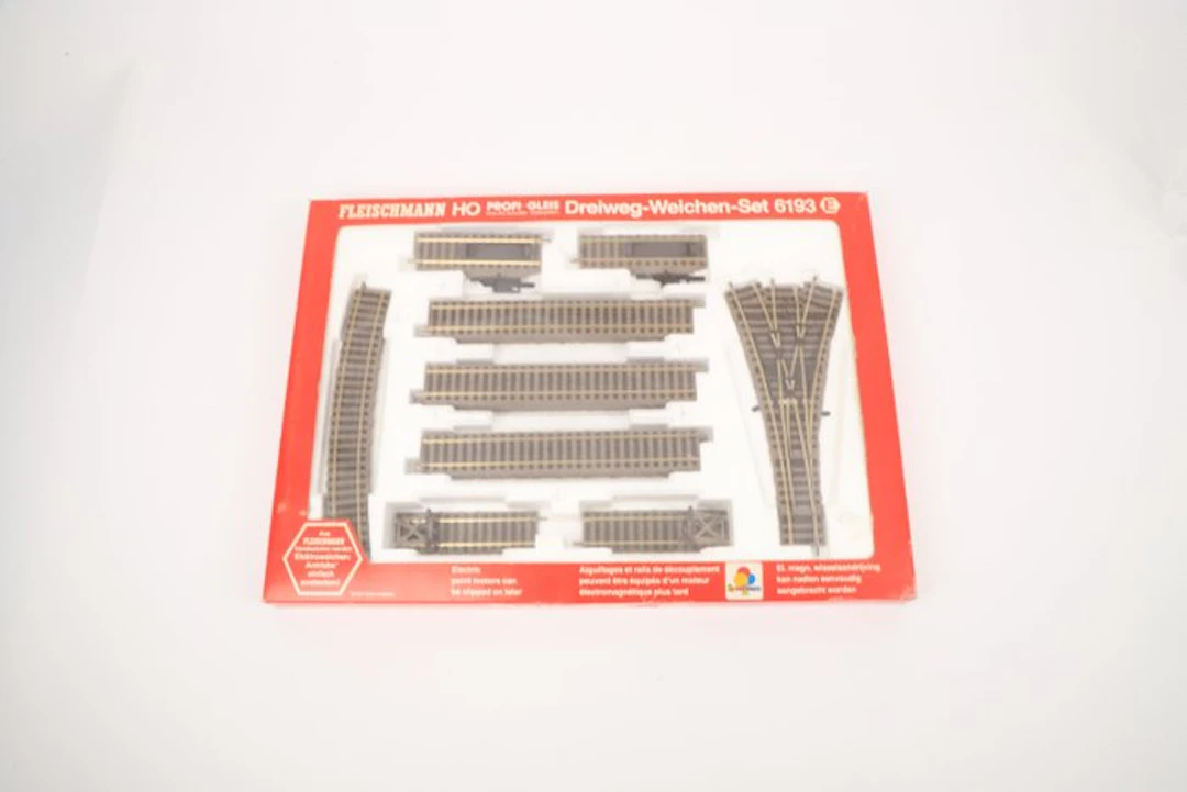 Fleischmann H0 - 6193 - Model train tracks (1)...