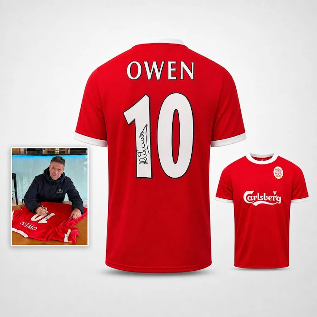 Liverpool - Premier League - Michael Owen - Football jersey
