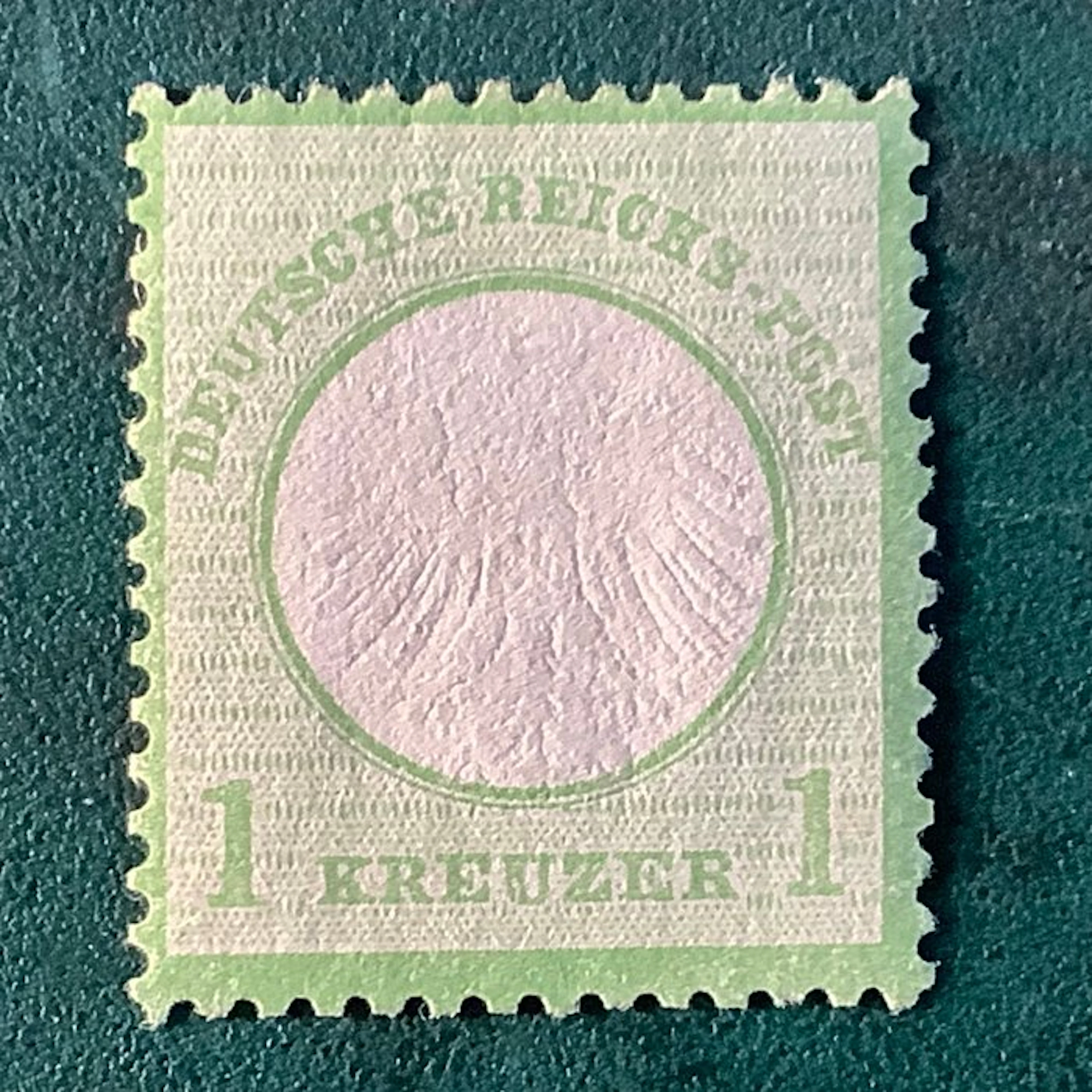 German Empire 1872 - 1 Kreuzer, small Brustschild - MNG - Michel 7