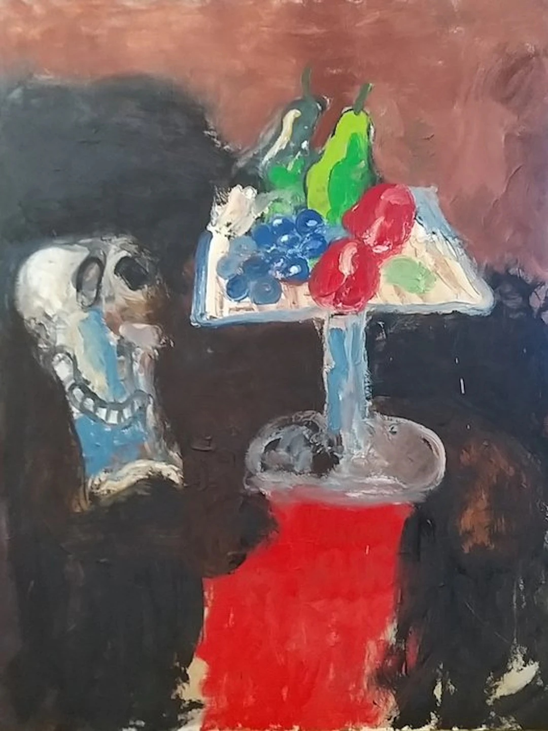 Anton Martineau (1926-2017) - Stilleven met fruitschaal
