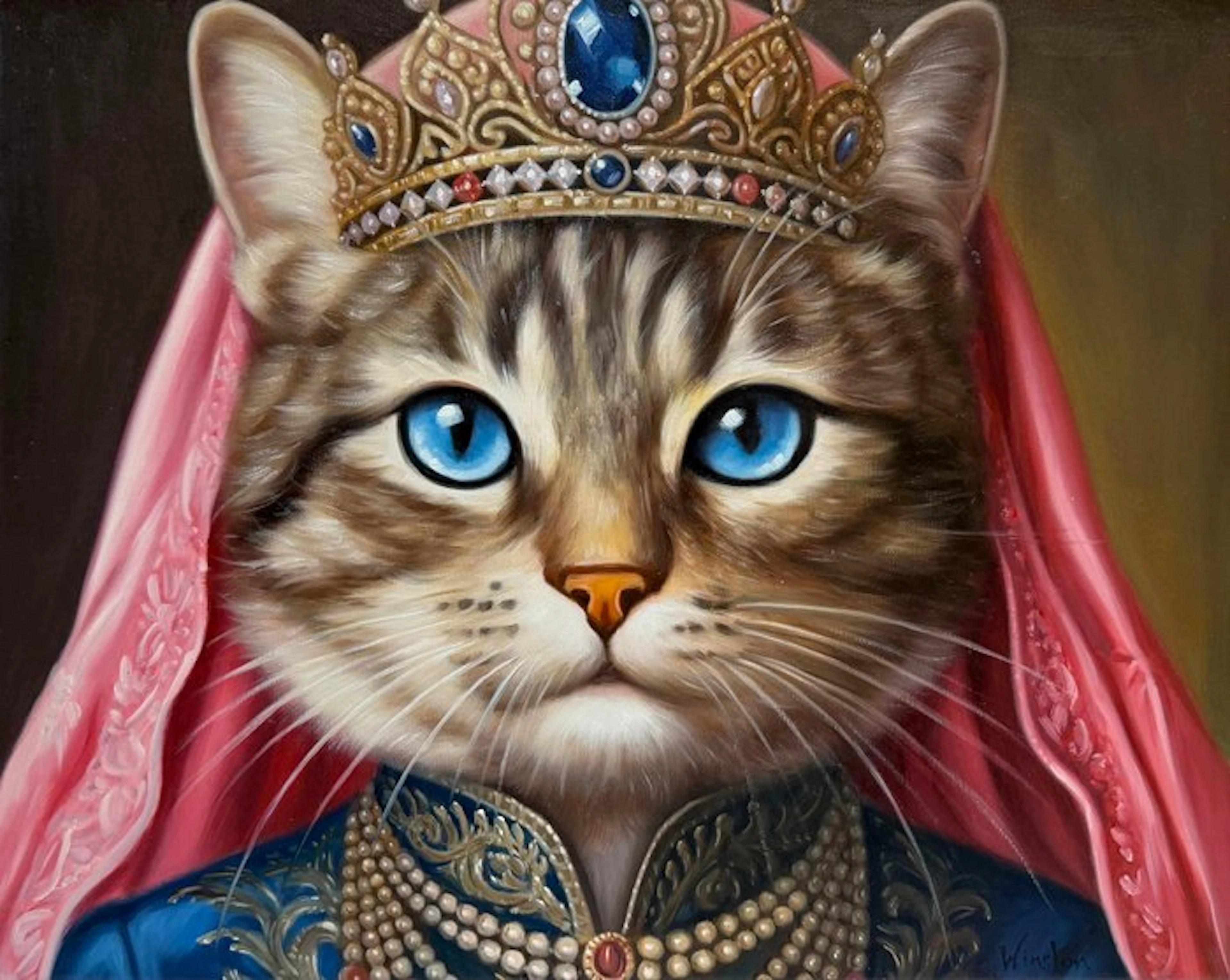 N. Winston (XX-XXI) - La Reine aux Yeux Bleus