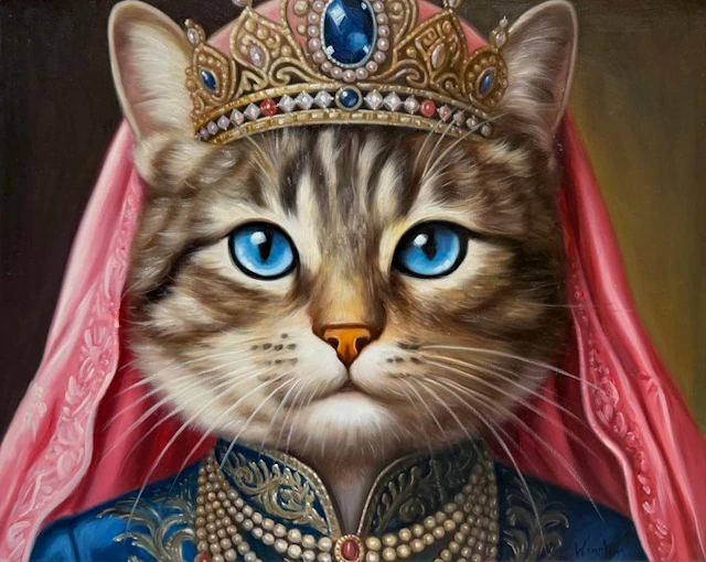 N. Winston (XX-XXI) - La Reine aux Yeux Bleus