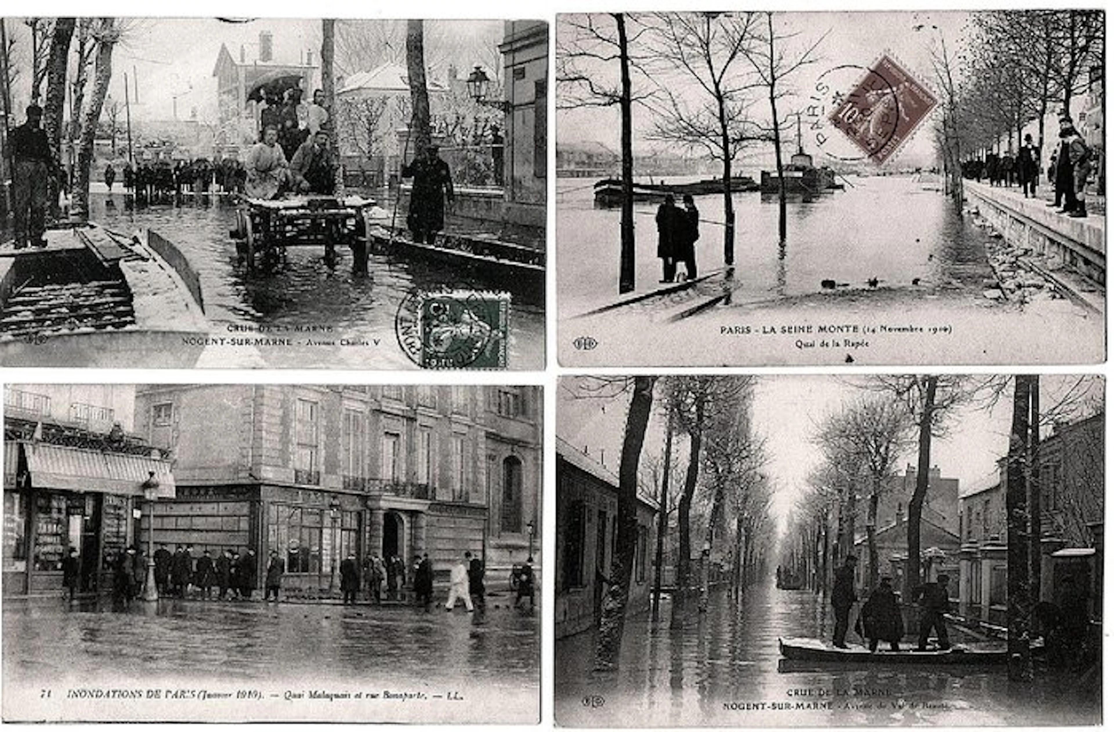 France - Paris - Floods in Paris, 1910 - Postcard (64) - 1910-1910