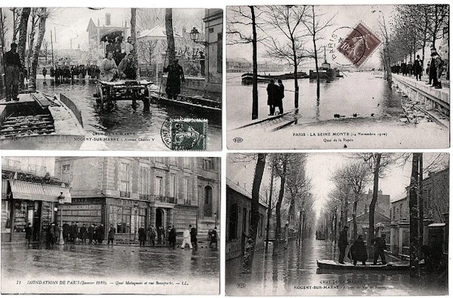 France - Paris - Floods in Paris, 1910 - Postcard (64) - 1910-1910