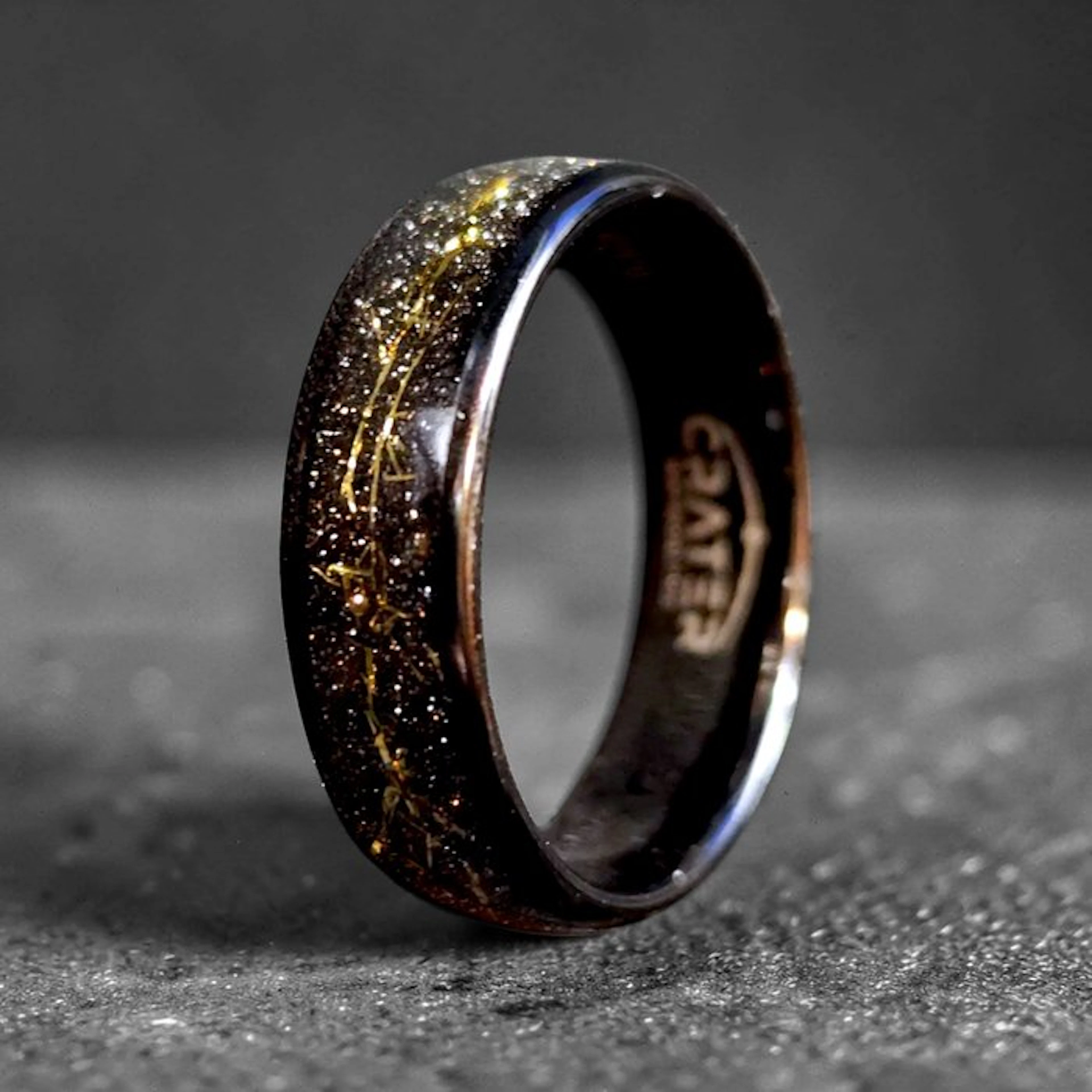 "GALAXY" Tungsten Ring