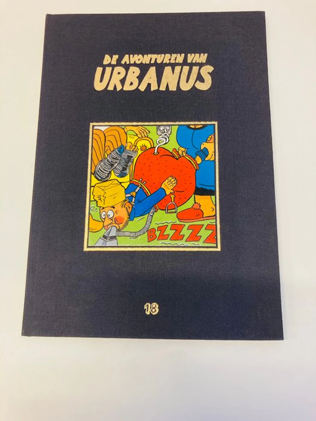 Urbanus 18 - Het lustige kapoentje - Luxe linnen HC - Met...