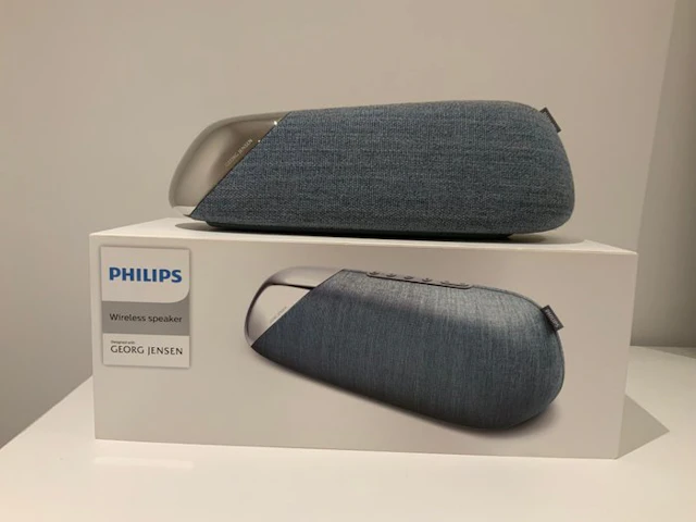 Philips - Georg Jensen JS50 Portable Wireless Bluetooth Speaker