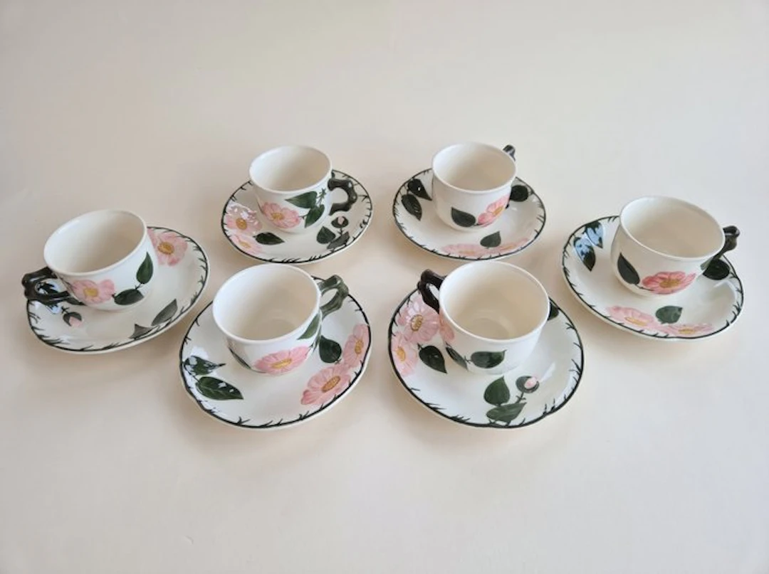 Villeroy & Boch - Coffee and tea service (12) - Wild-Rose