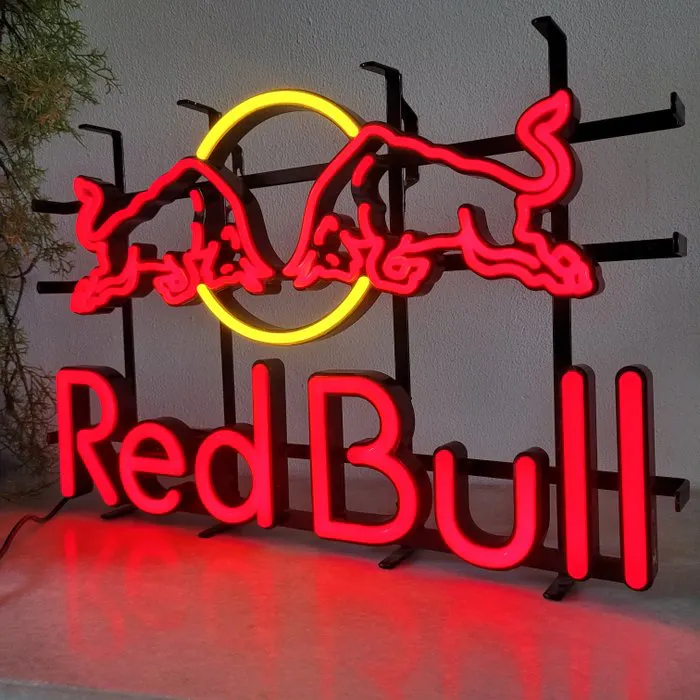 RedBull Lichtreclame - Backlight Publicity Sign - Metal & Plastic
