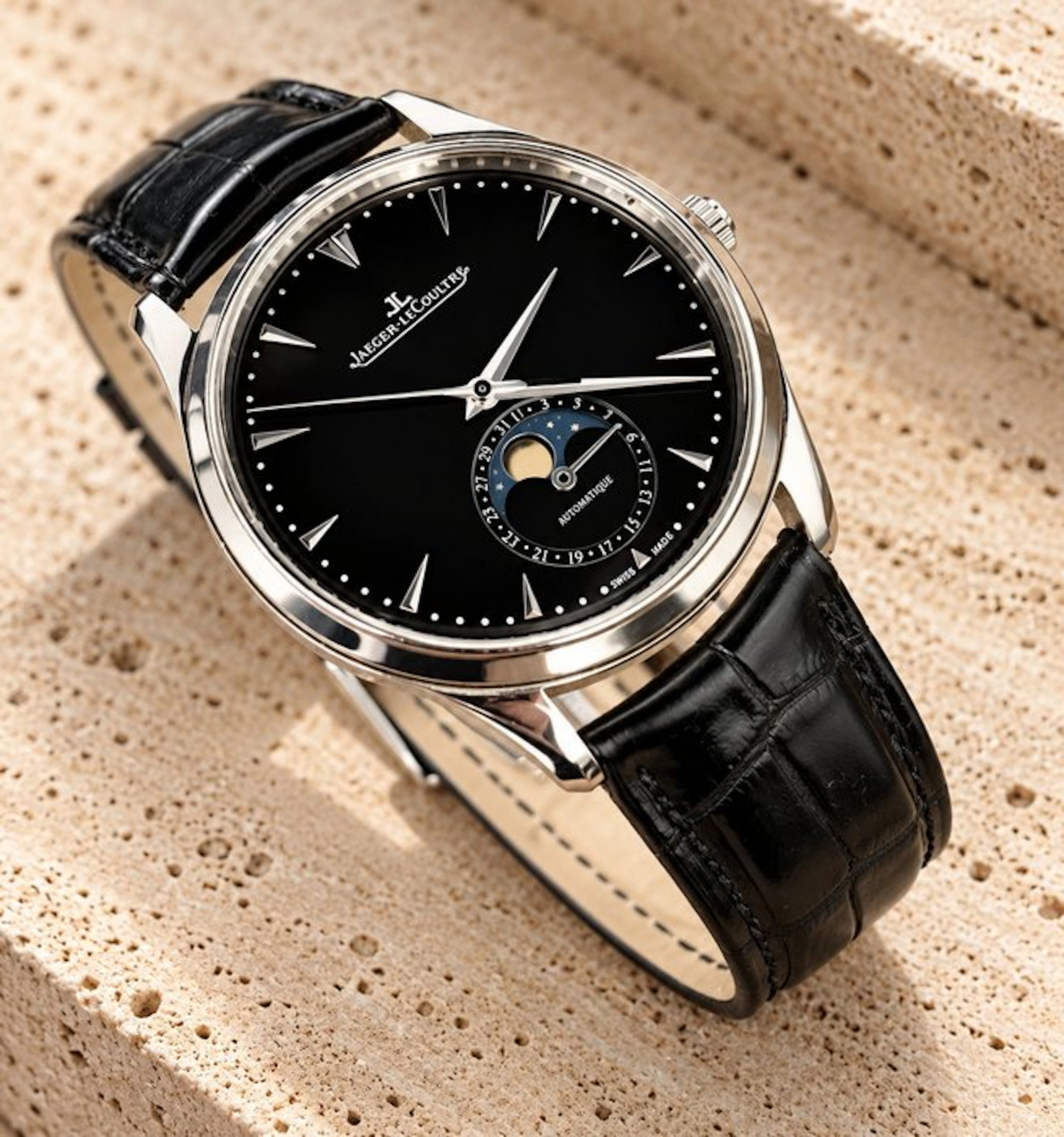 Jaeger-LeCoultre - Master Ultra thin Moonphase - Q1368470 - Men - 2019
