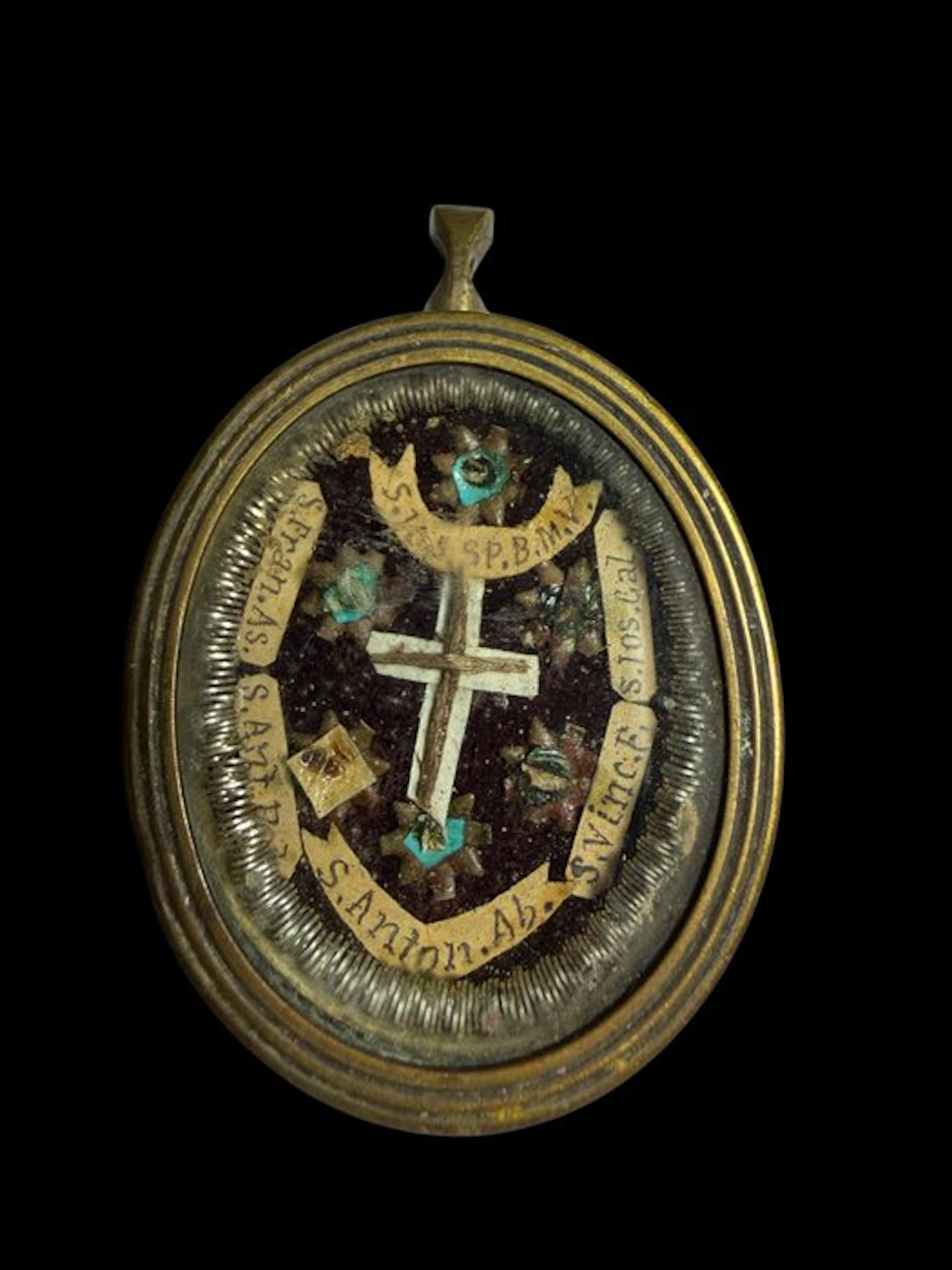 Reliquary - Gold-plated brass