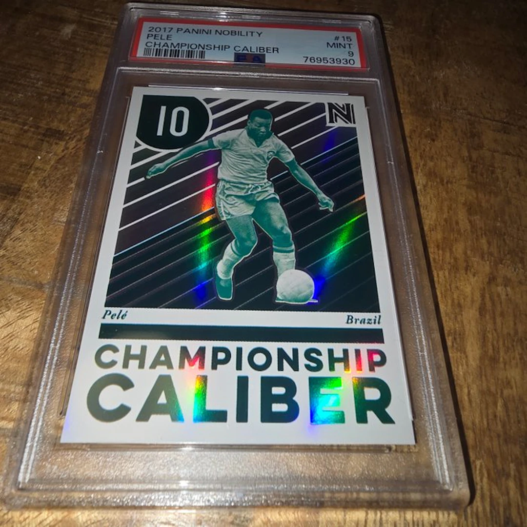 2017 Panini Panini Nobility Pelé #15 Graded card - PSA 9 - 1 Graded card