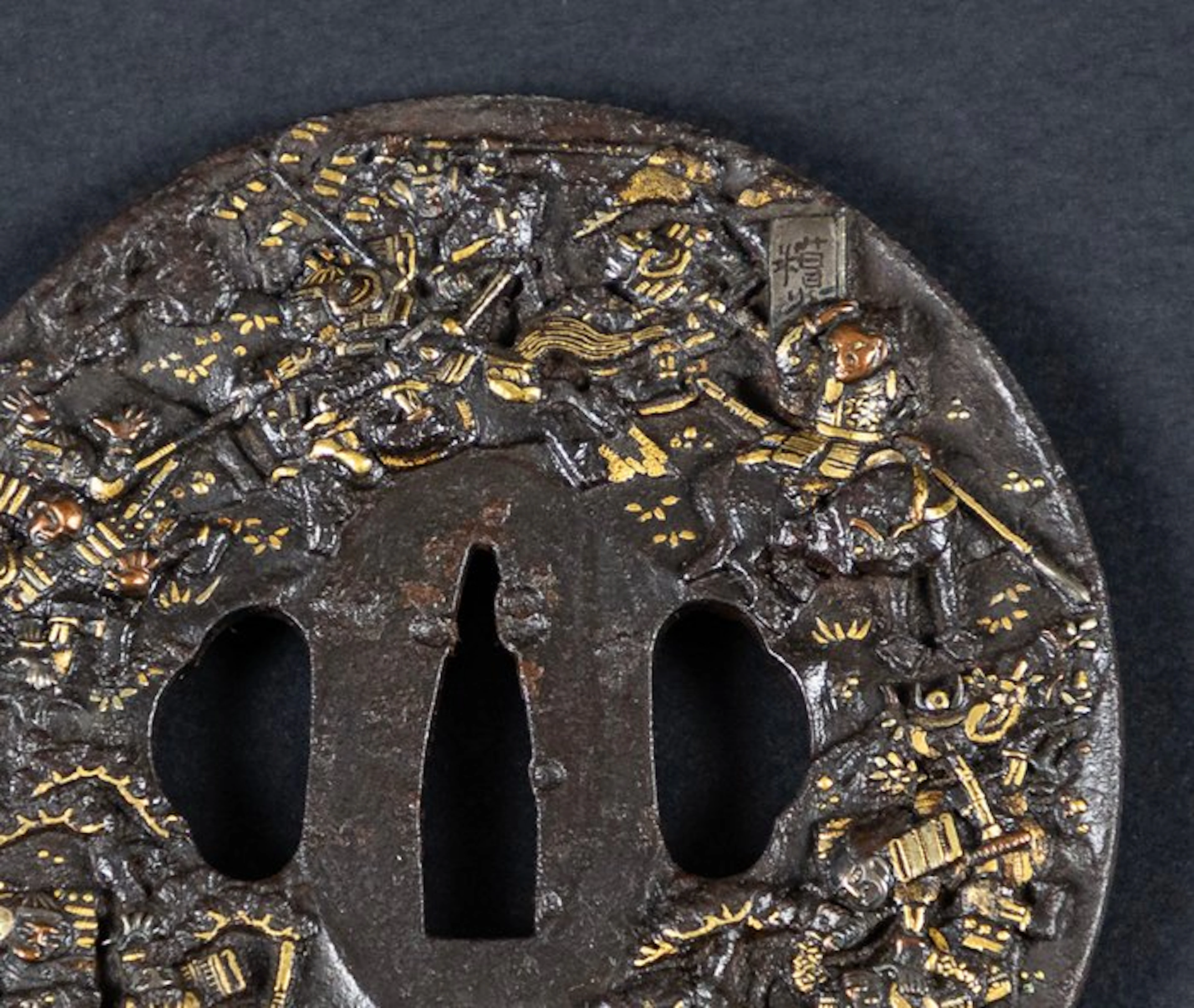 Tsuba for Katana - Iron (cast/wrought) - Japan - Edo Period (1600-1868)
