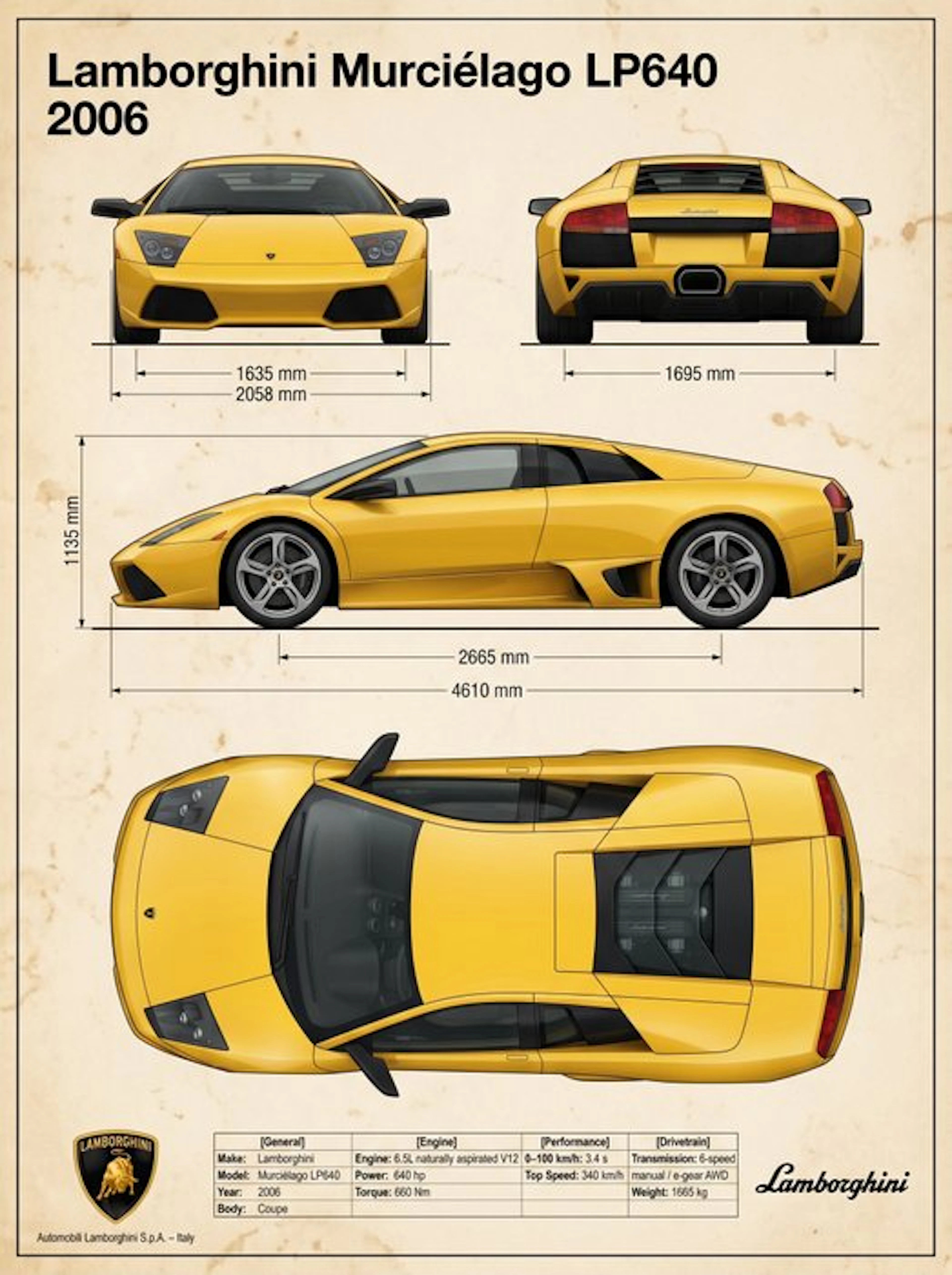 Shmidt.Art - Lamborghini - Lamborghini Murciélago LP640 2006 - 2000s