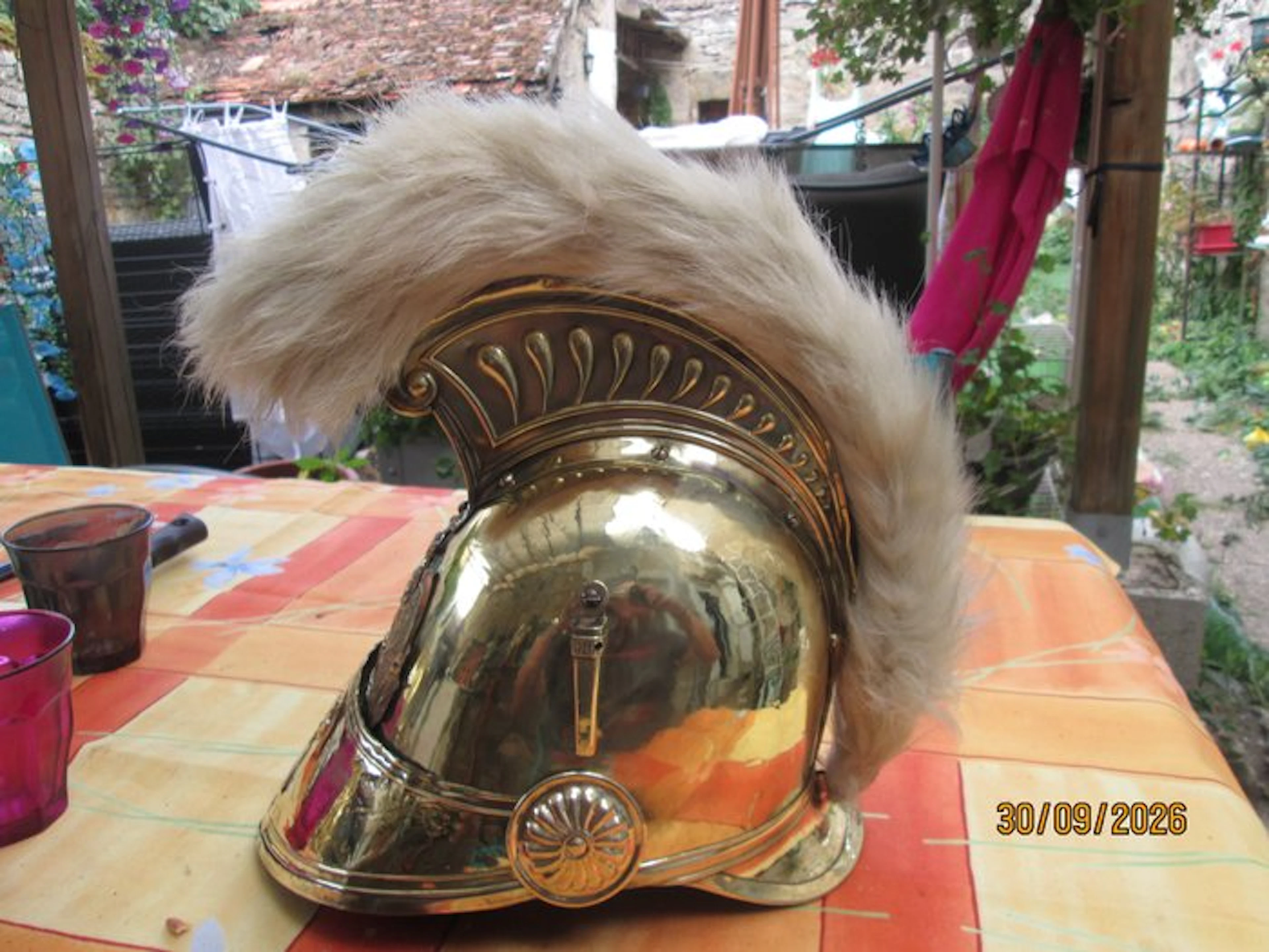 France - firefighter - Military helmet - M1852 Firefighter Helmet by Coton 49