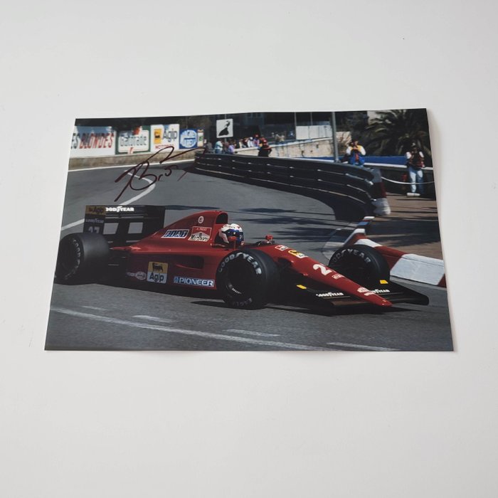 Ferrari - Gran premio de Mónaco - Alain Prost - 1991 - Fotografía