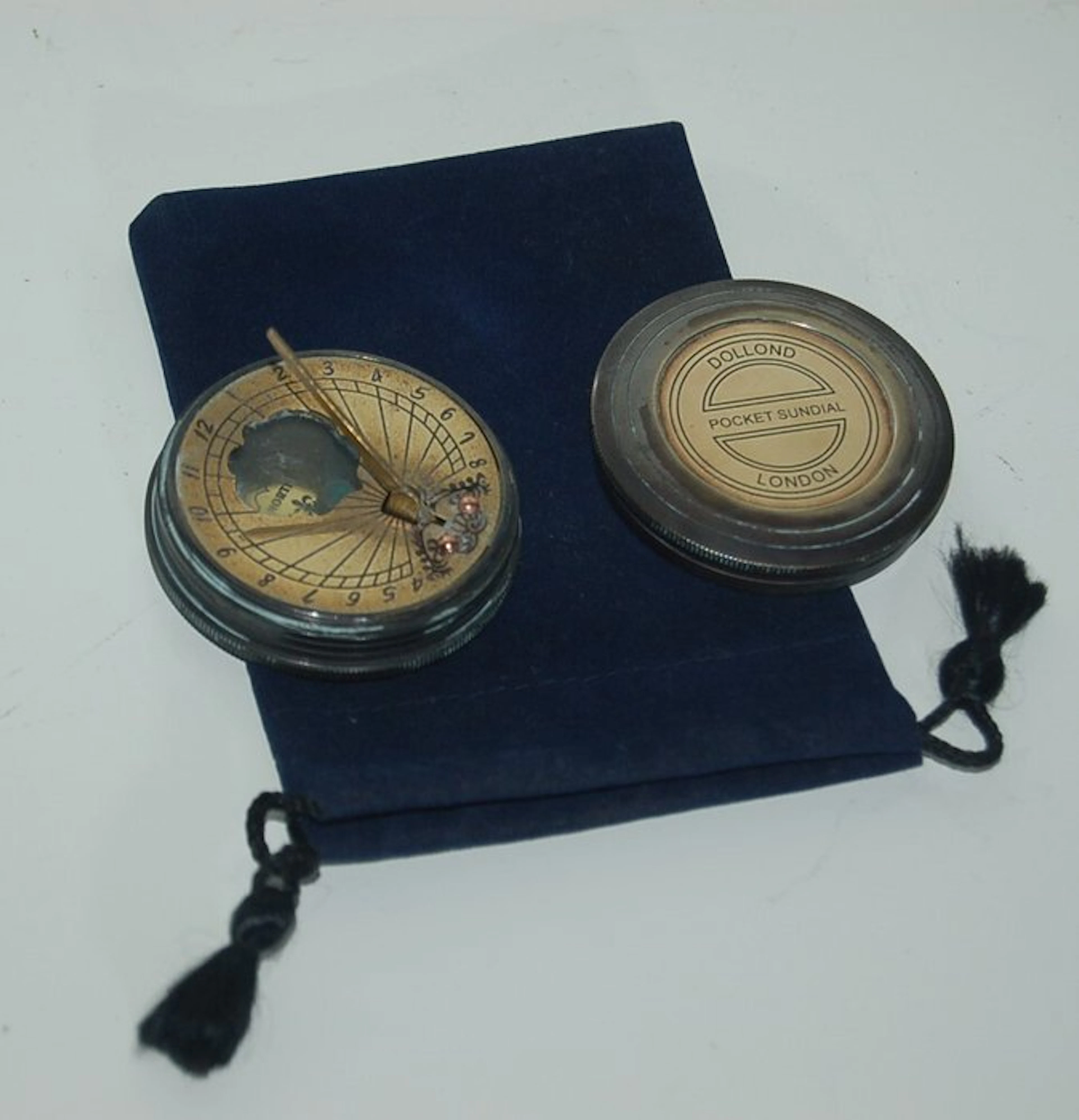 Sundial - Brass, Velvet
