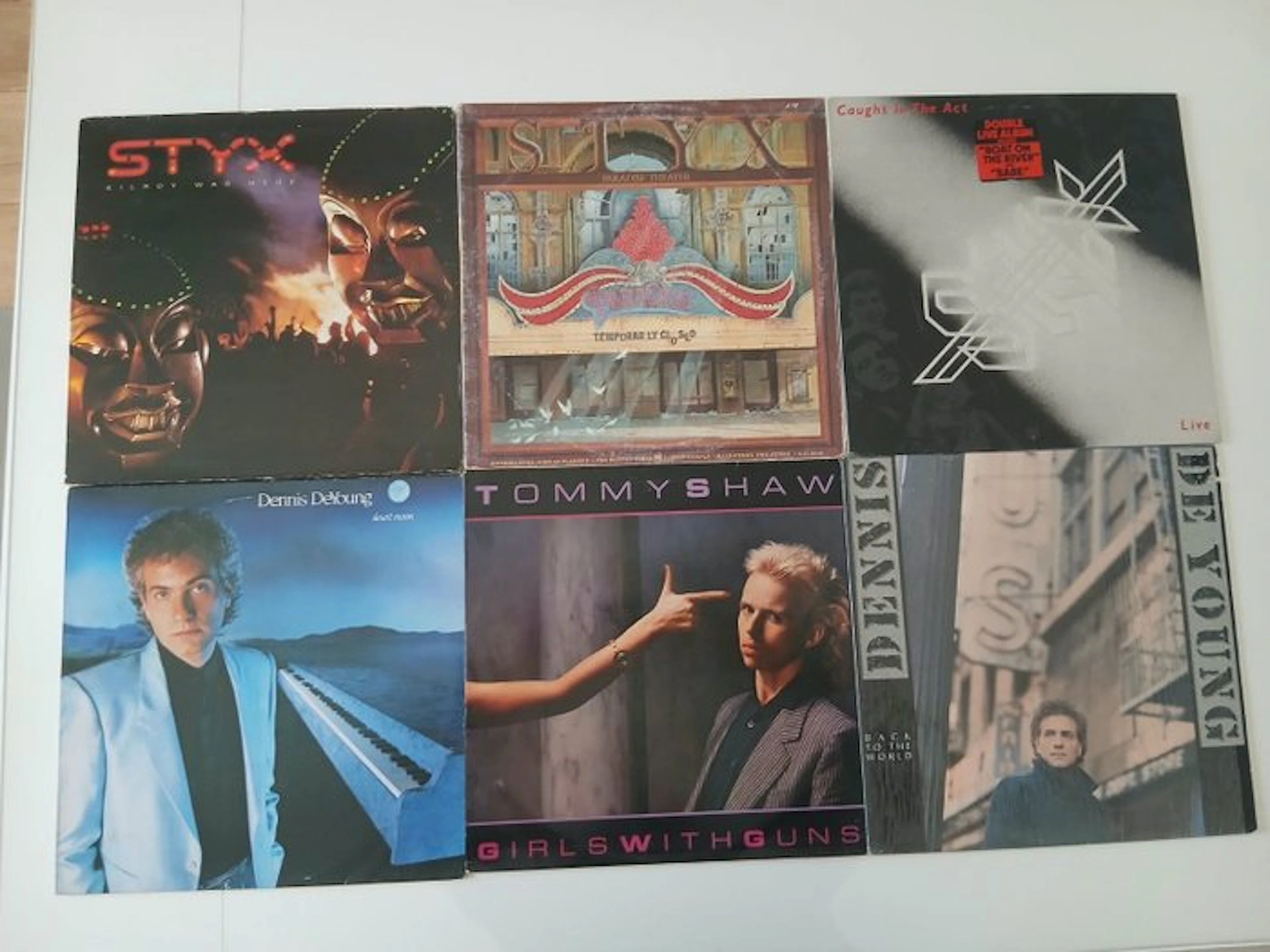 Styx + related - Multiple artists - 6 Albums - Multiple...