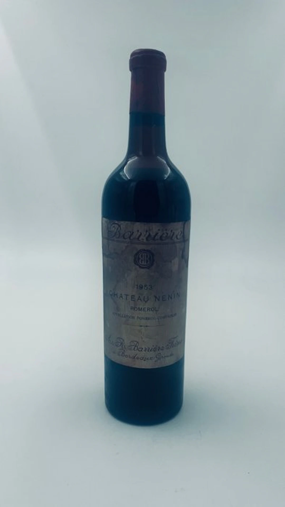 1953 Chateau Nenin - Pomerol - 1 Bouteille (0,75 l)