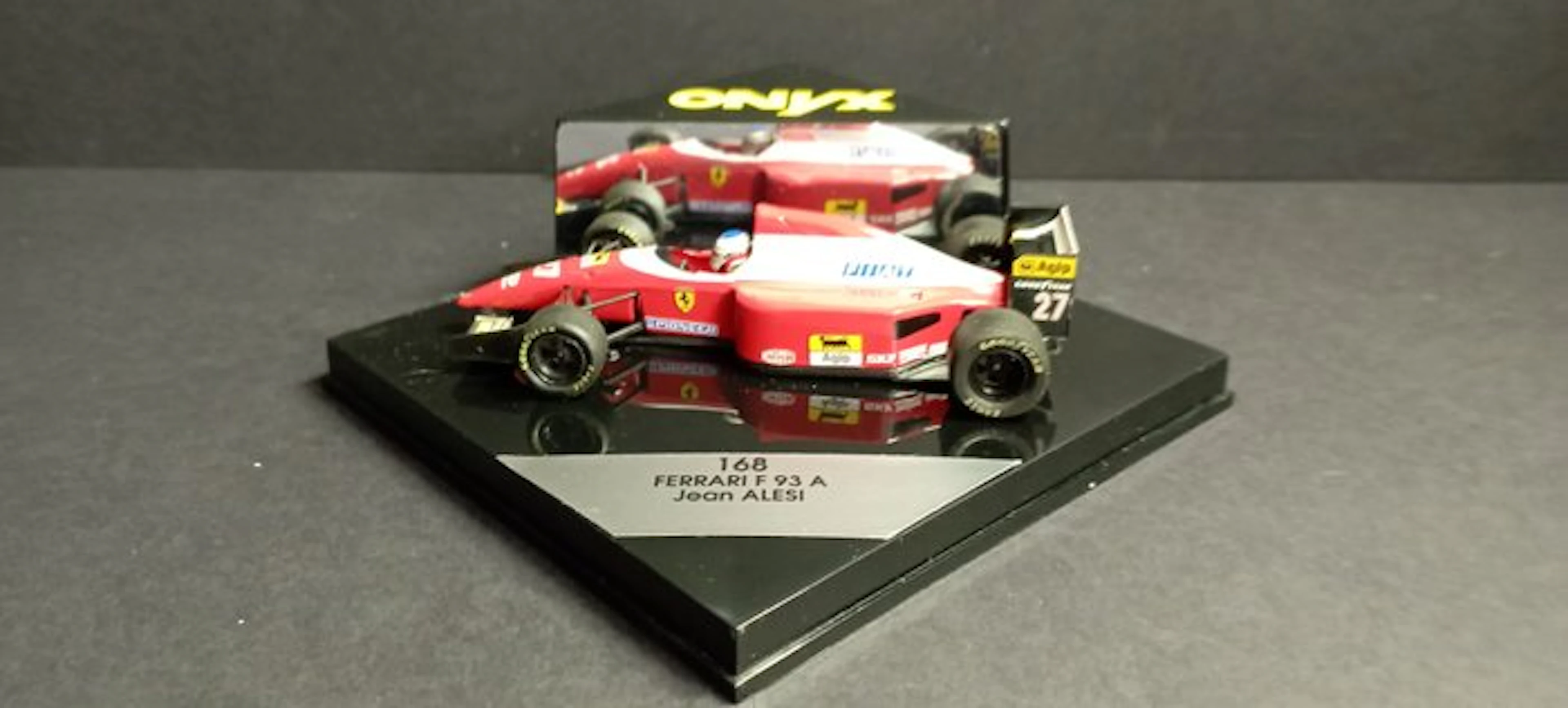 Onyx 1:43 - Model race car - Ferrari F 93A - British G.P. 1993