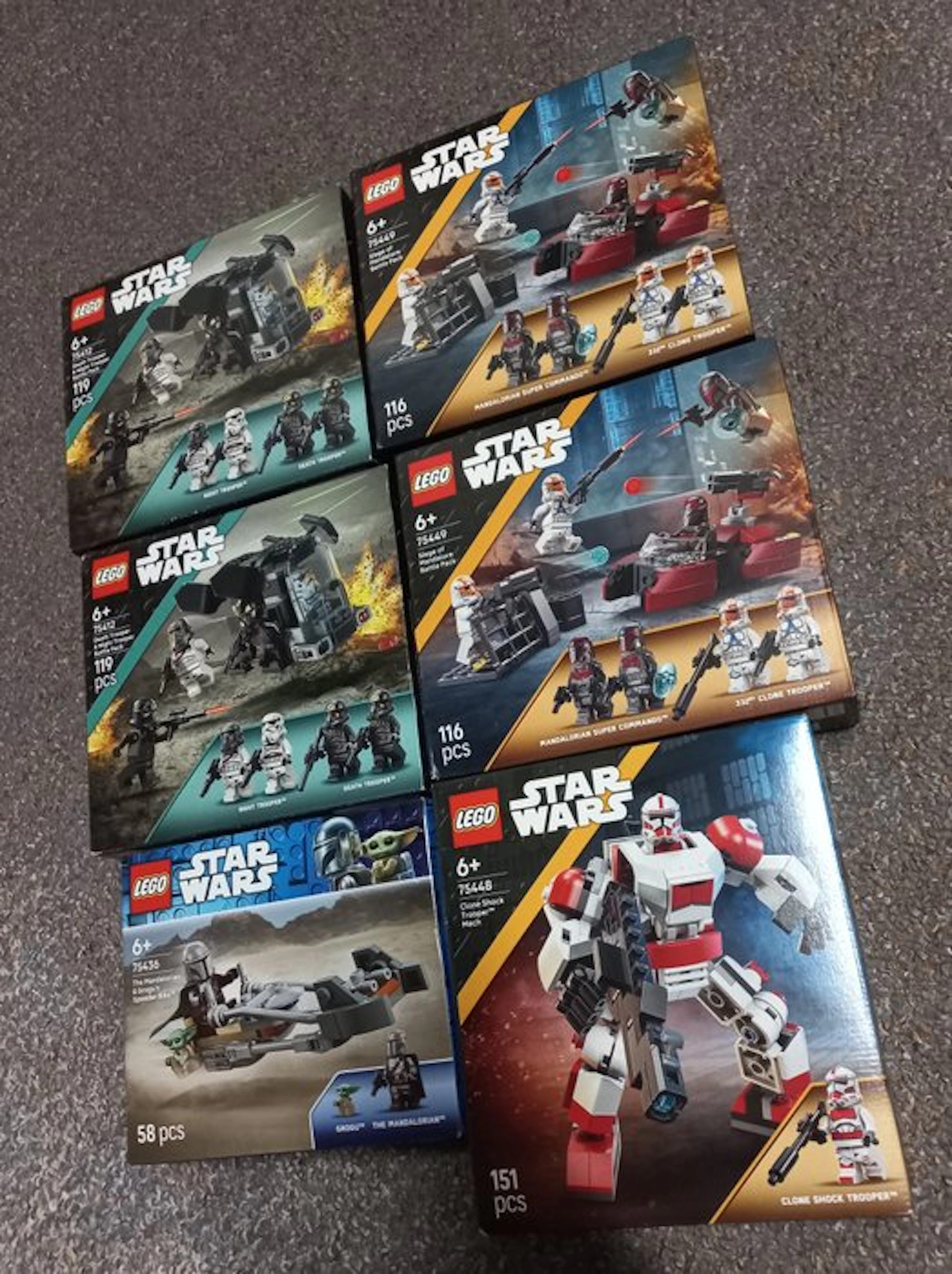 LEGO Set - Star Wars - Star Wars sets , 75449 , 75412 , 75436 , 75448 .