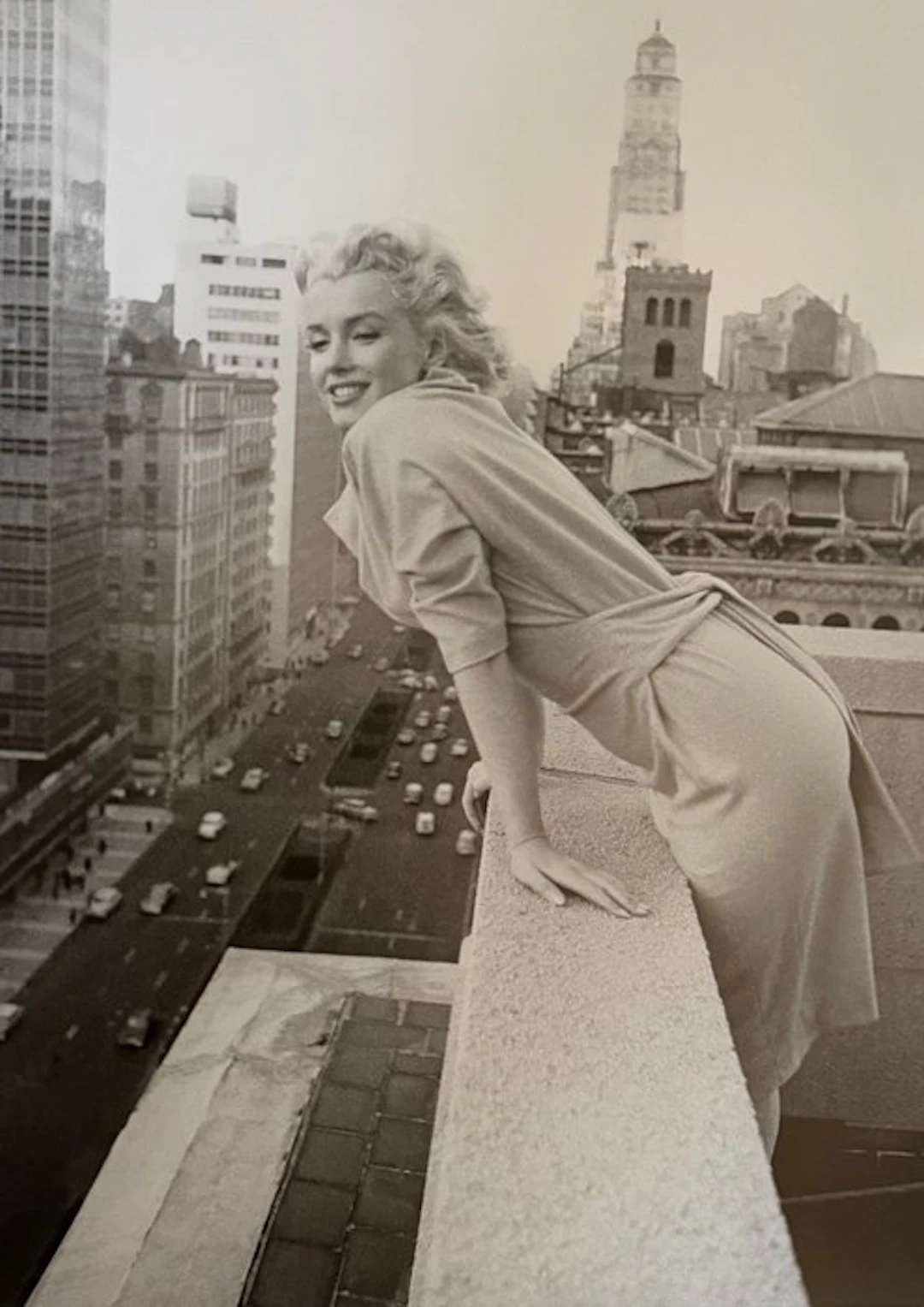 Sam Shaw - “Marilyn Monroe, New York 1955”. - 80 x 60 cm.